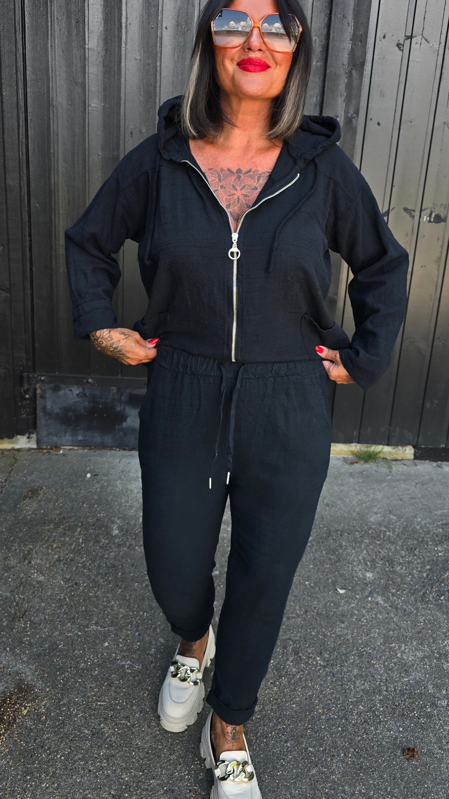 Beatrice bukse svart