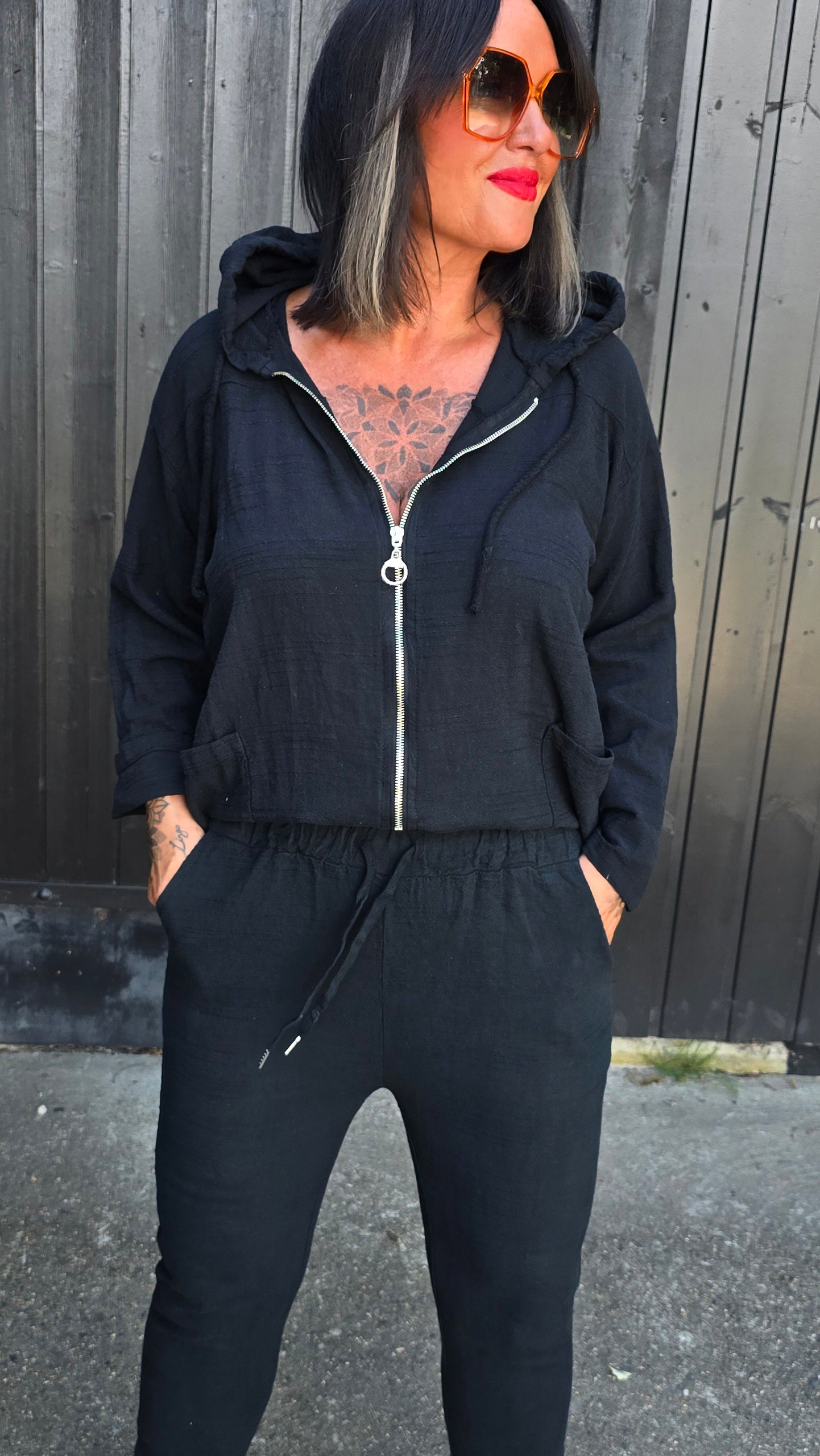 Beatrice bukse svart