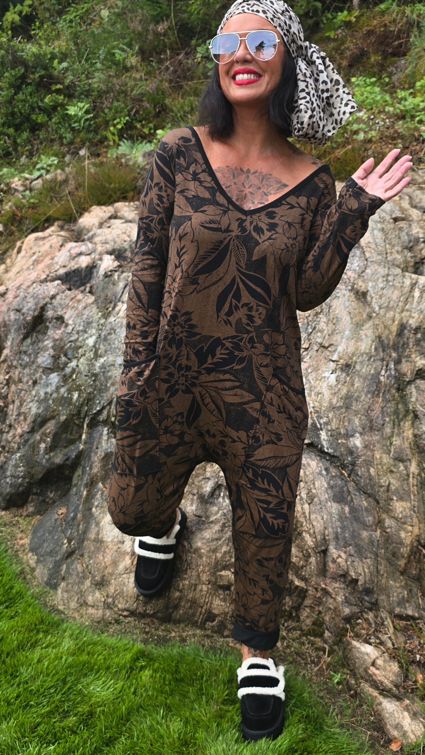 Hanna jumpsuit svart