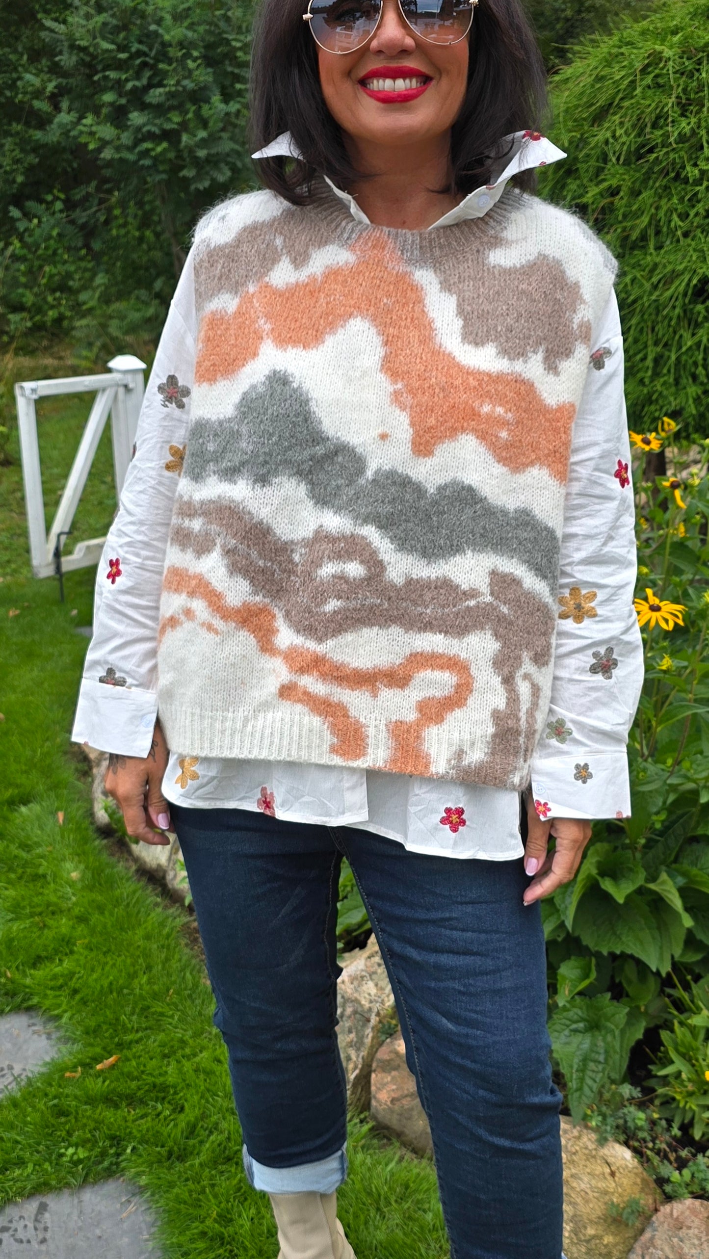 Amina strikket vest