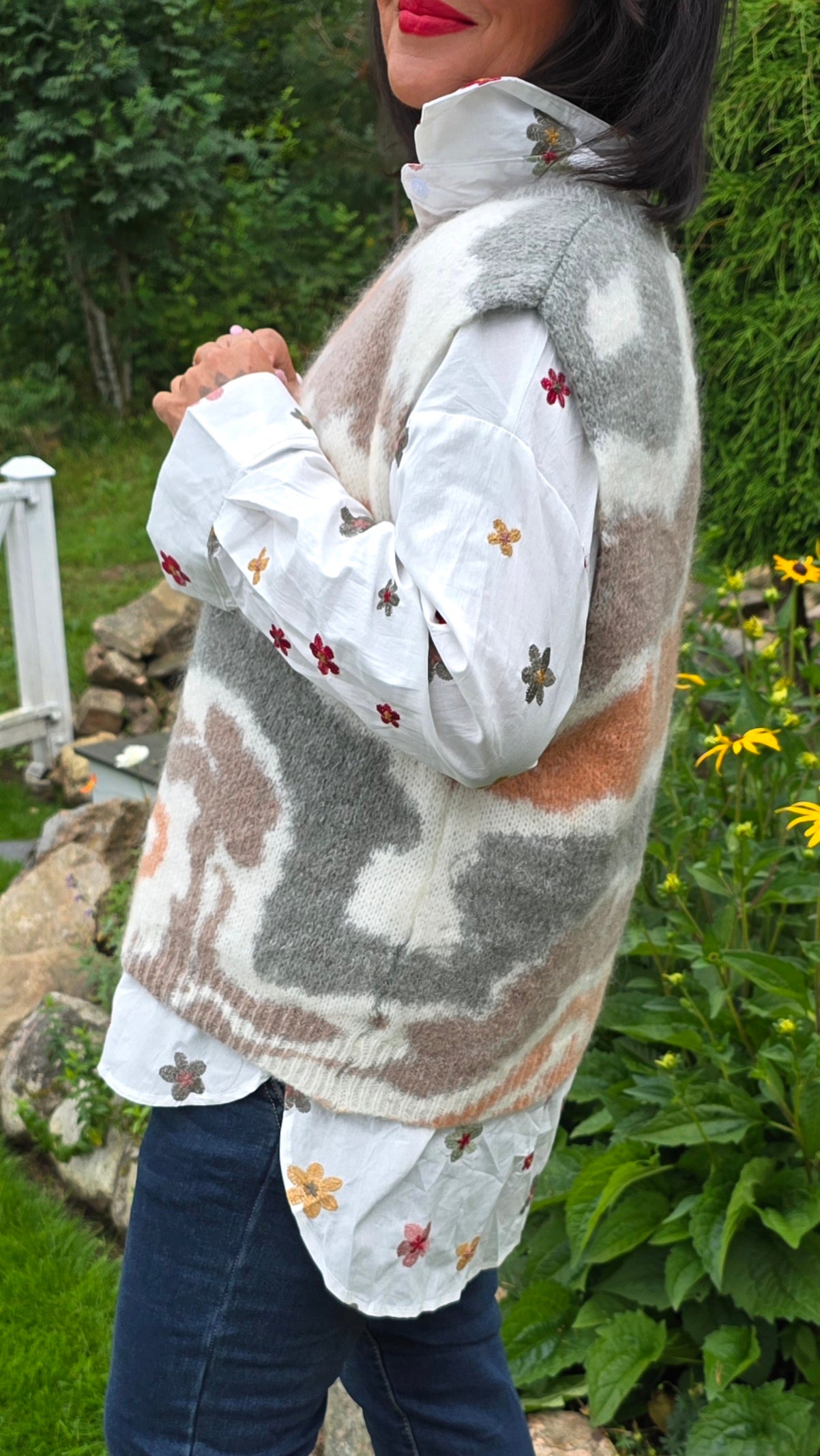 Amina strikket vest
