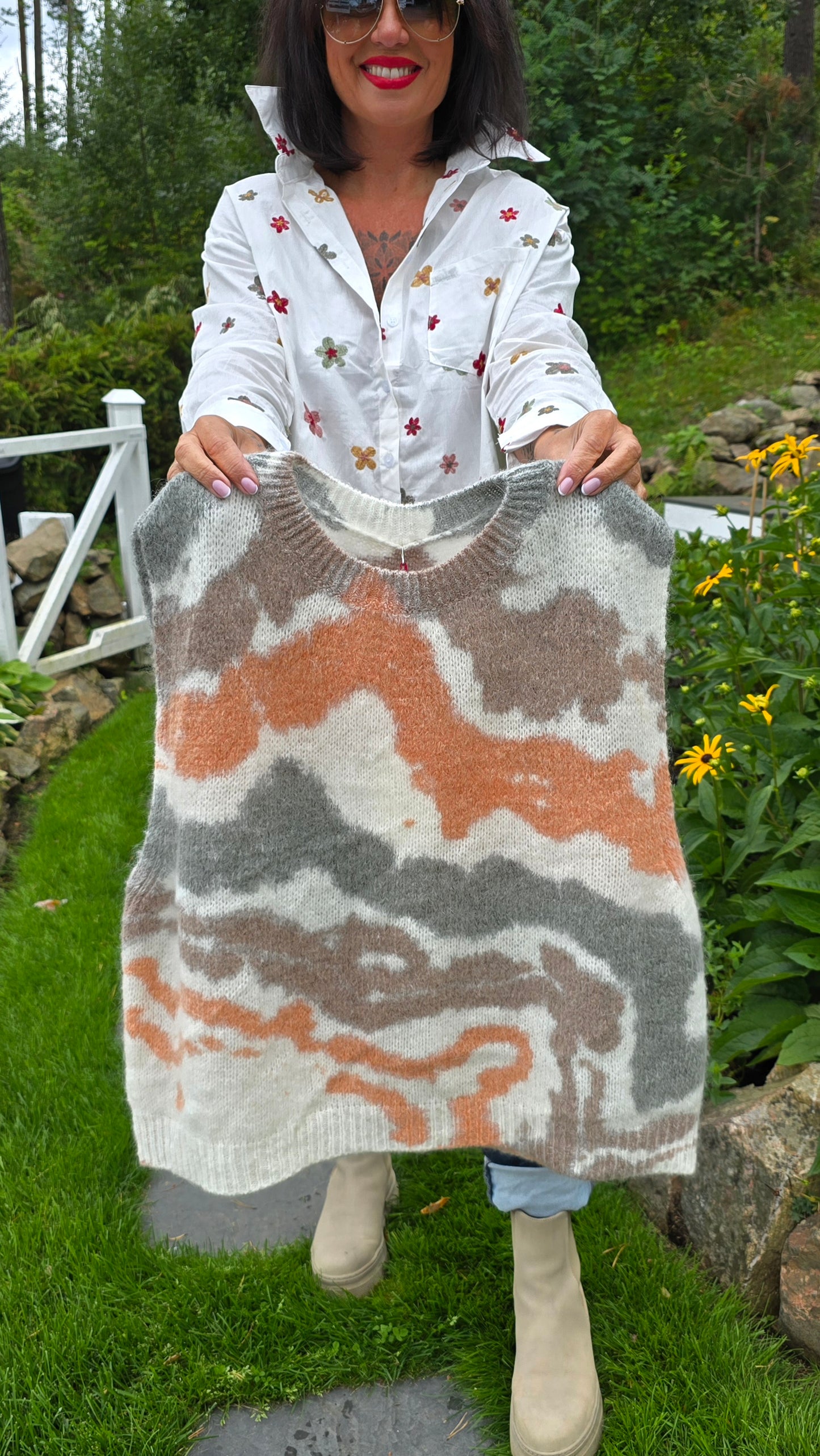 Amina strikket vest