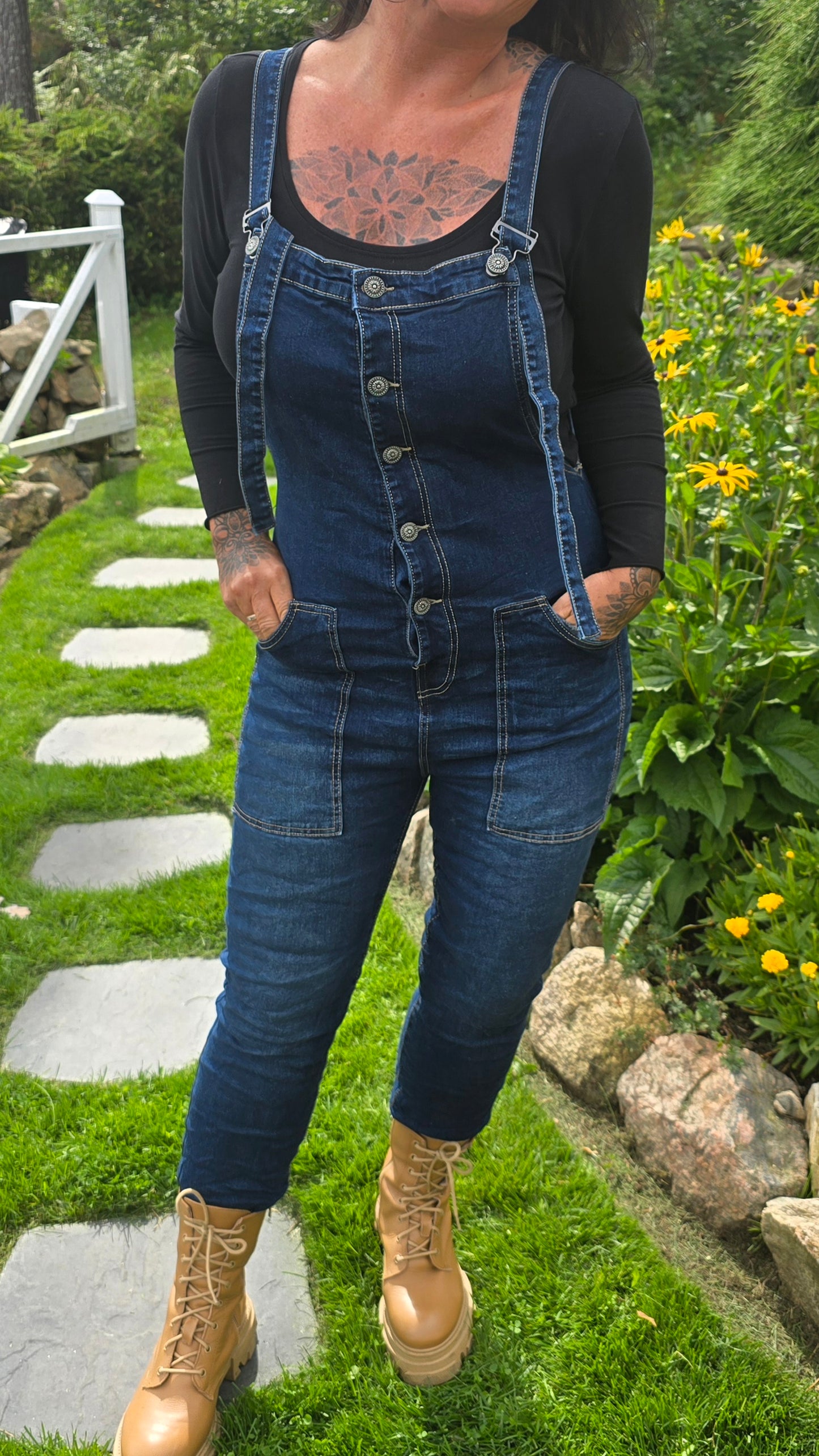Alice jumpsuit mørk denim