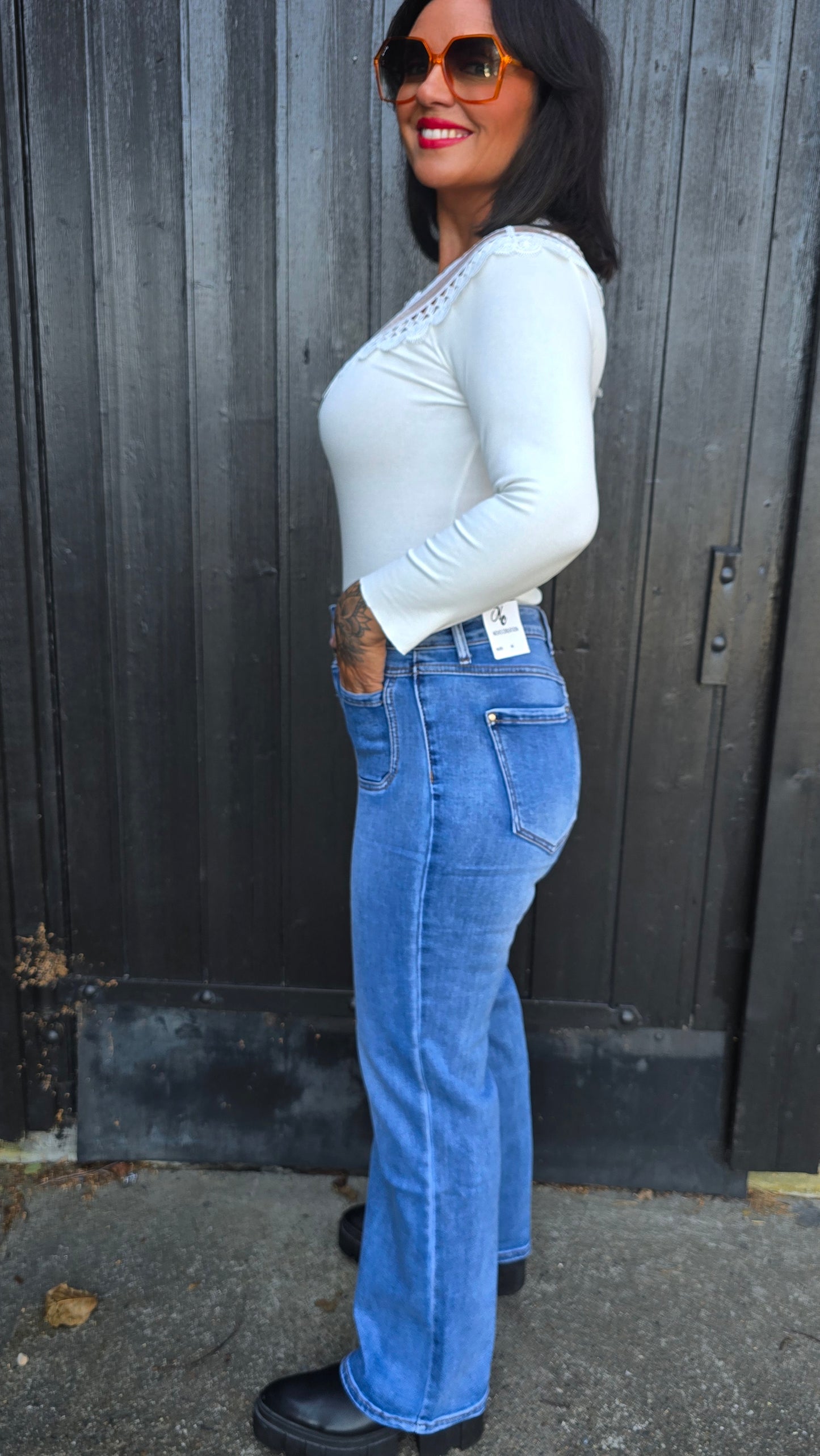 Nova jeans vide bein