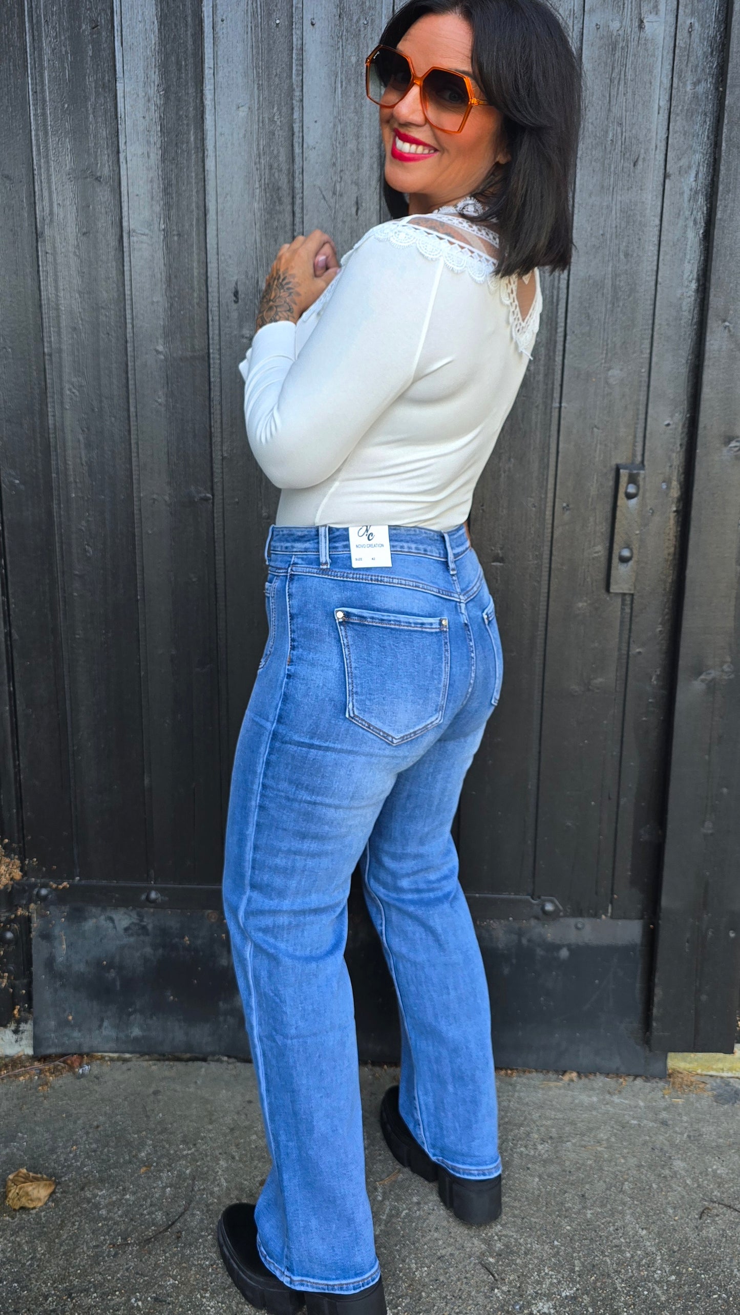 Nova jeans vide bein