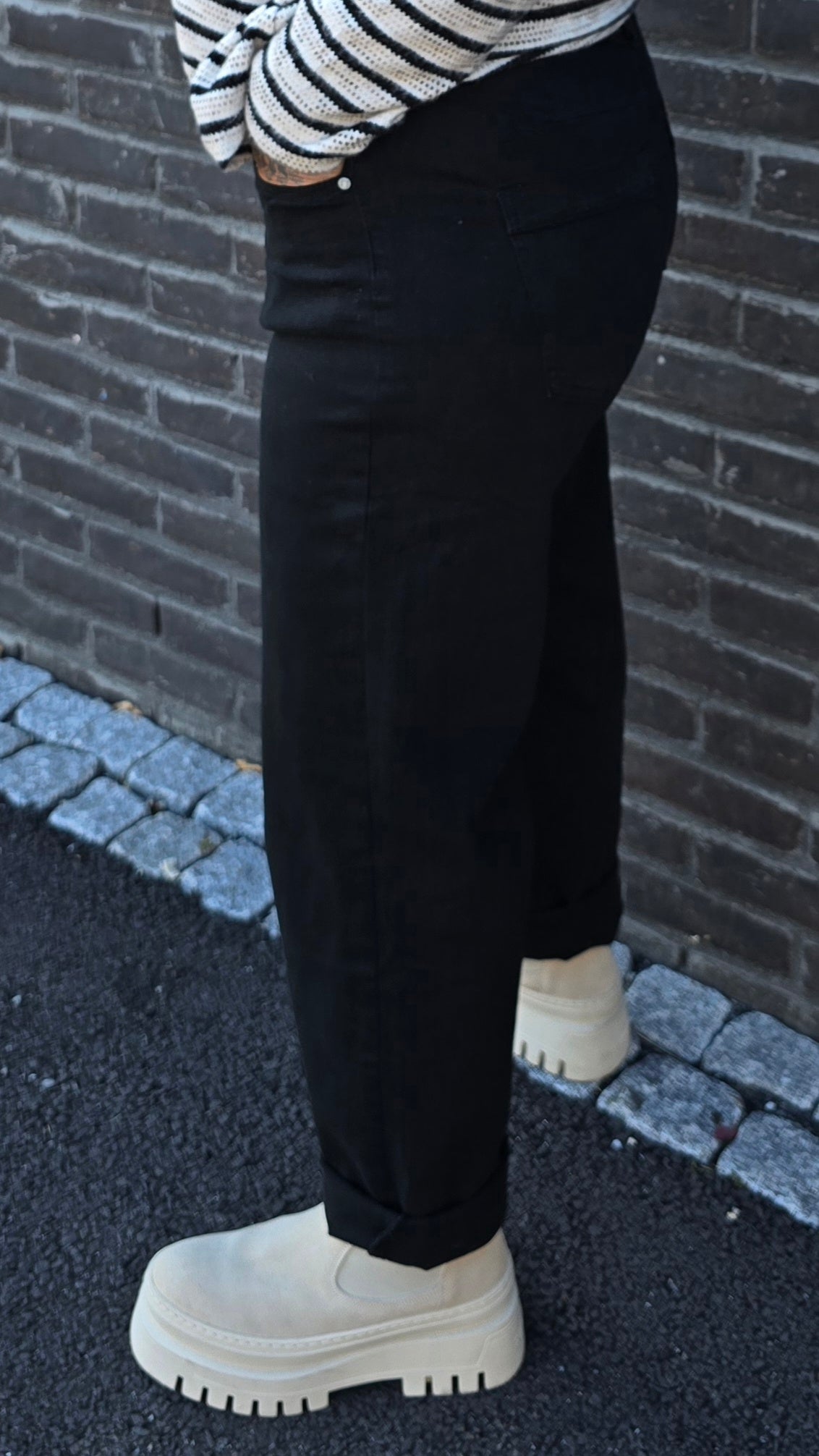 Hveps bukse svart