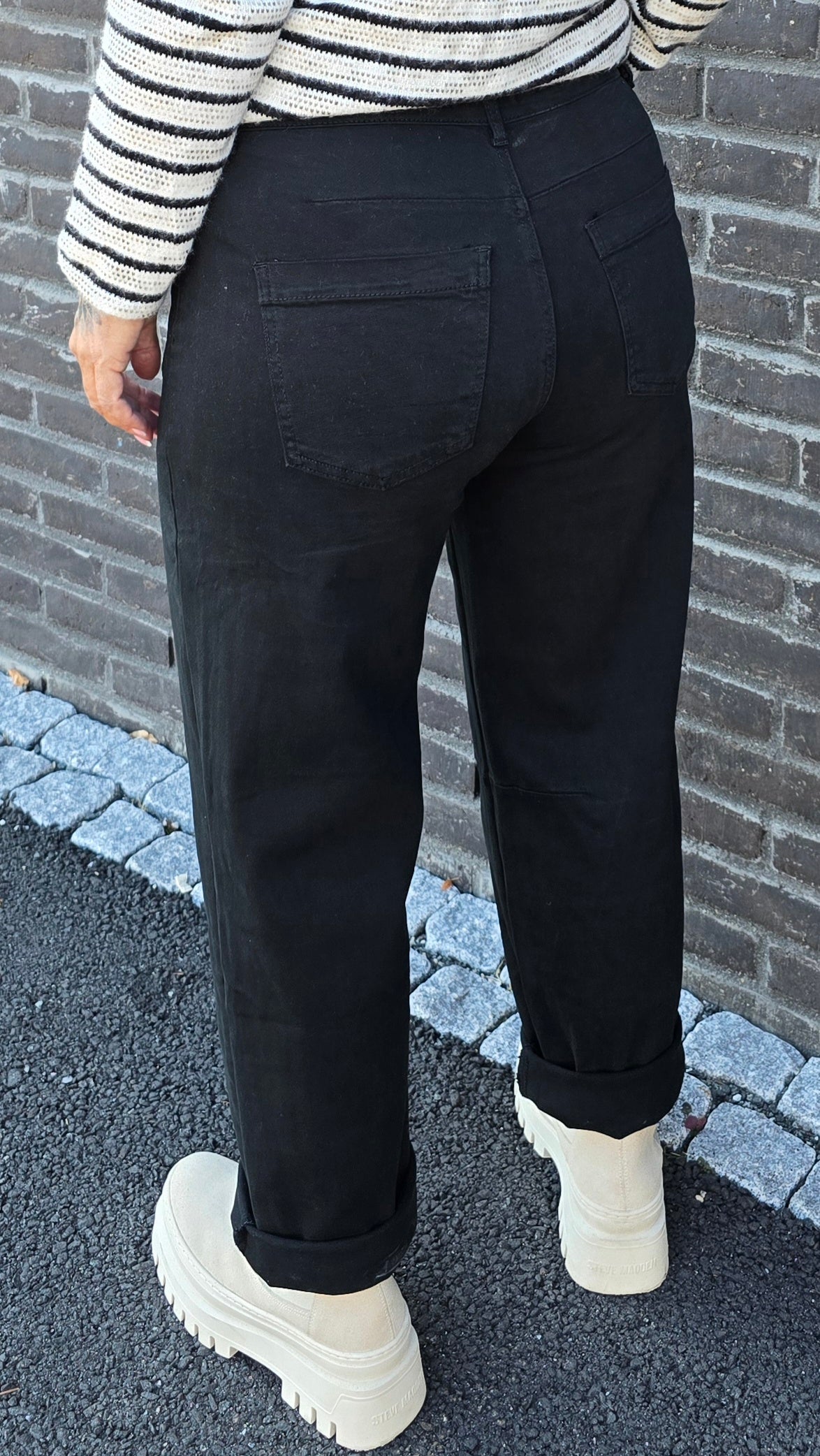 Hveps bukse svart
