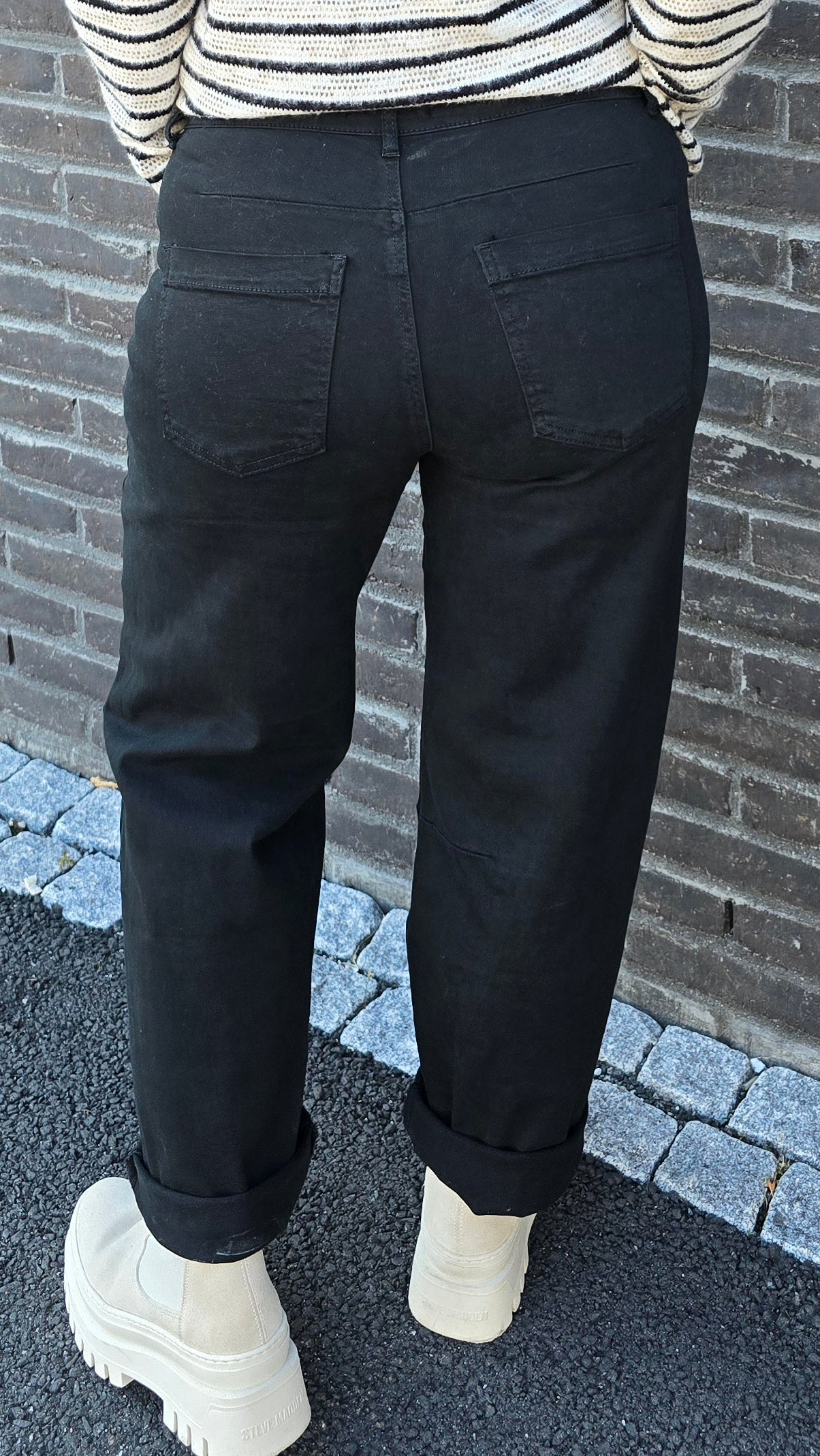 Hveps bukse svart