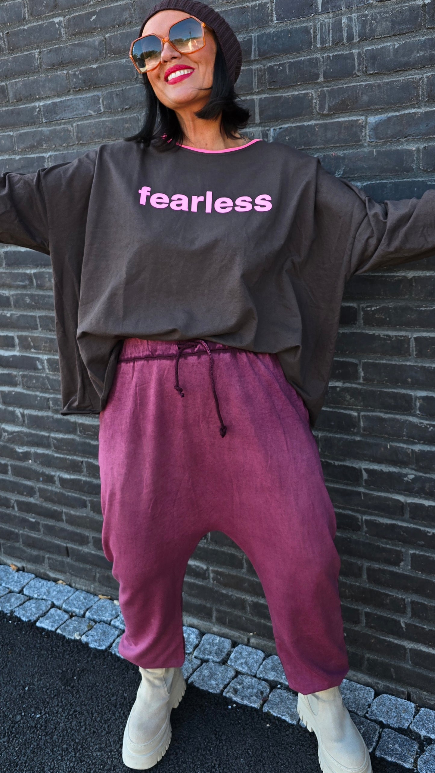 Fearless topp brun