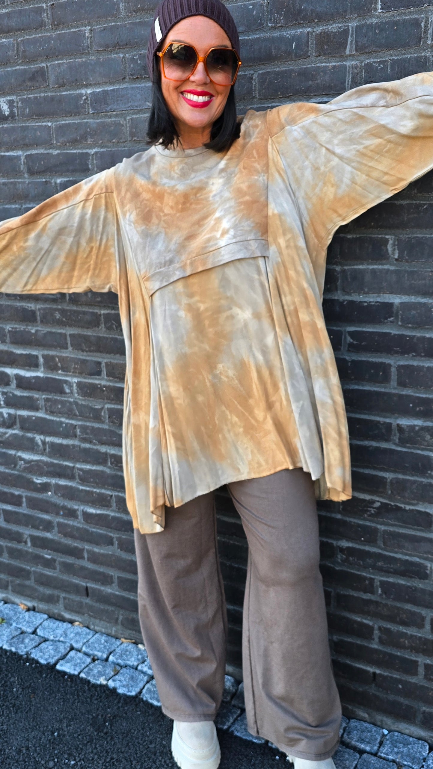 Tammy tunika camel
