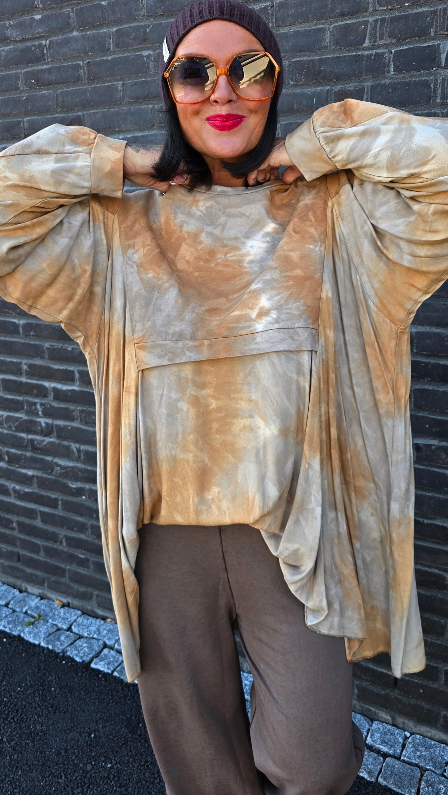 Tammy tunika camel