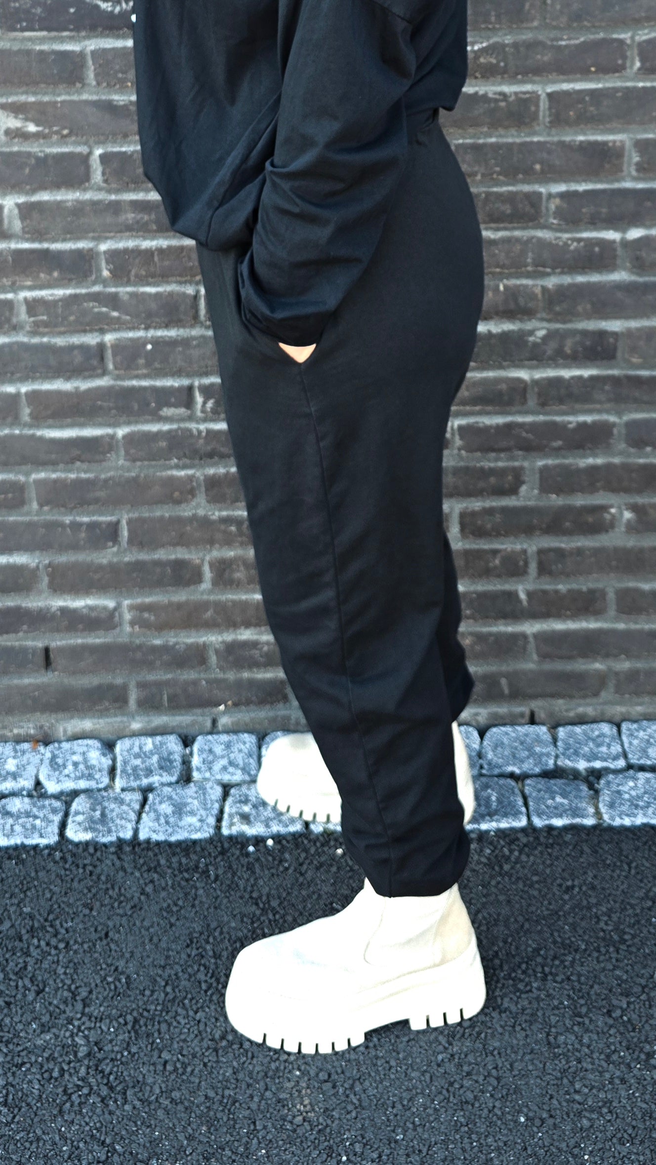 Talund bukse svart