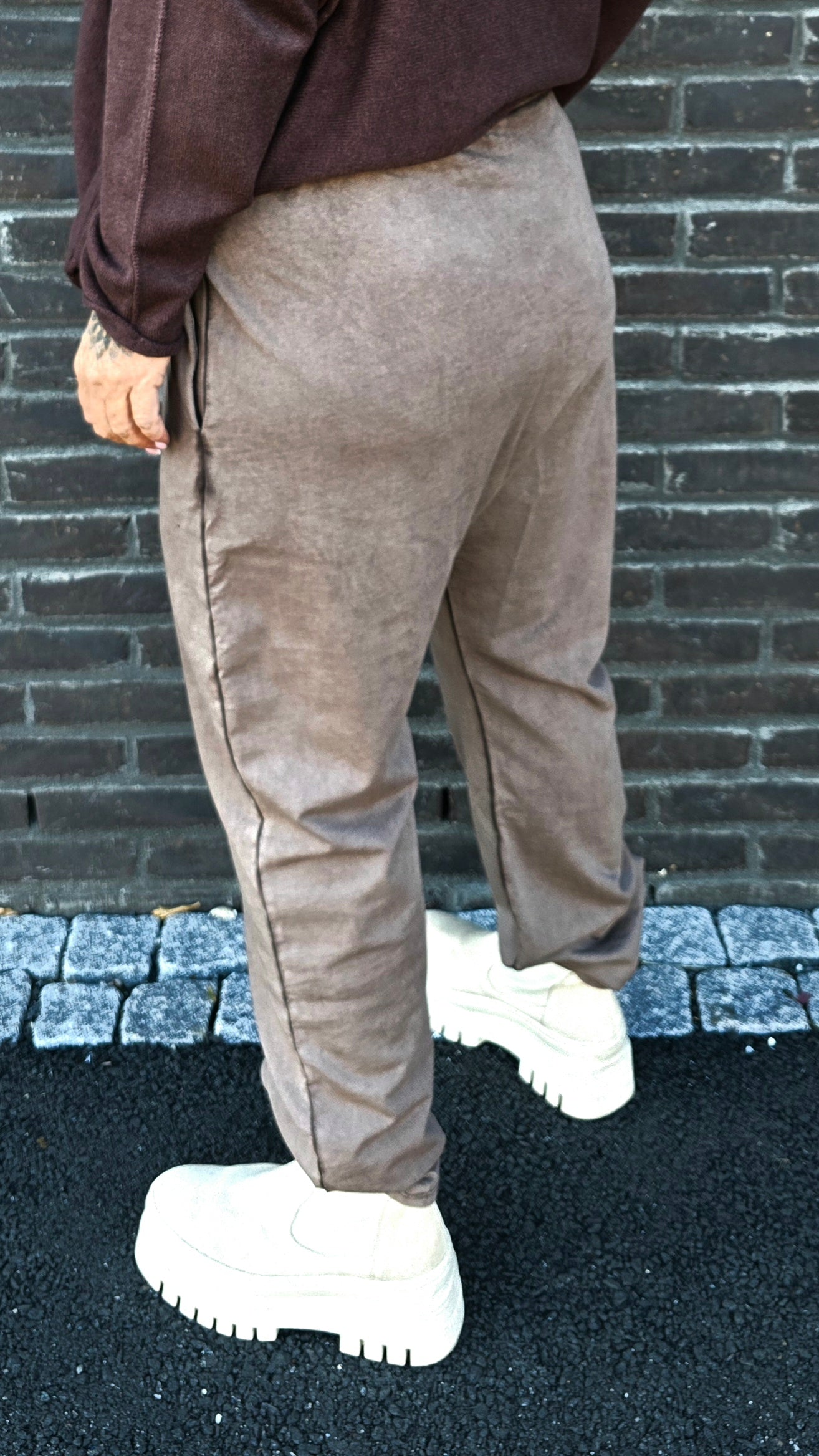 Talund bukse brun