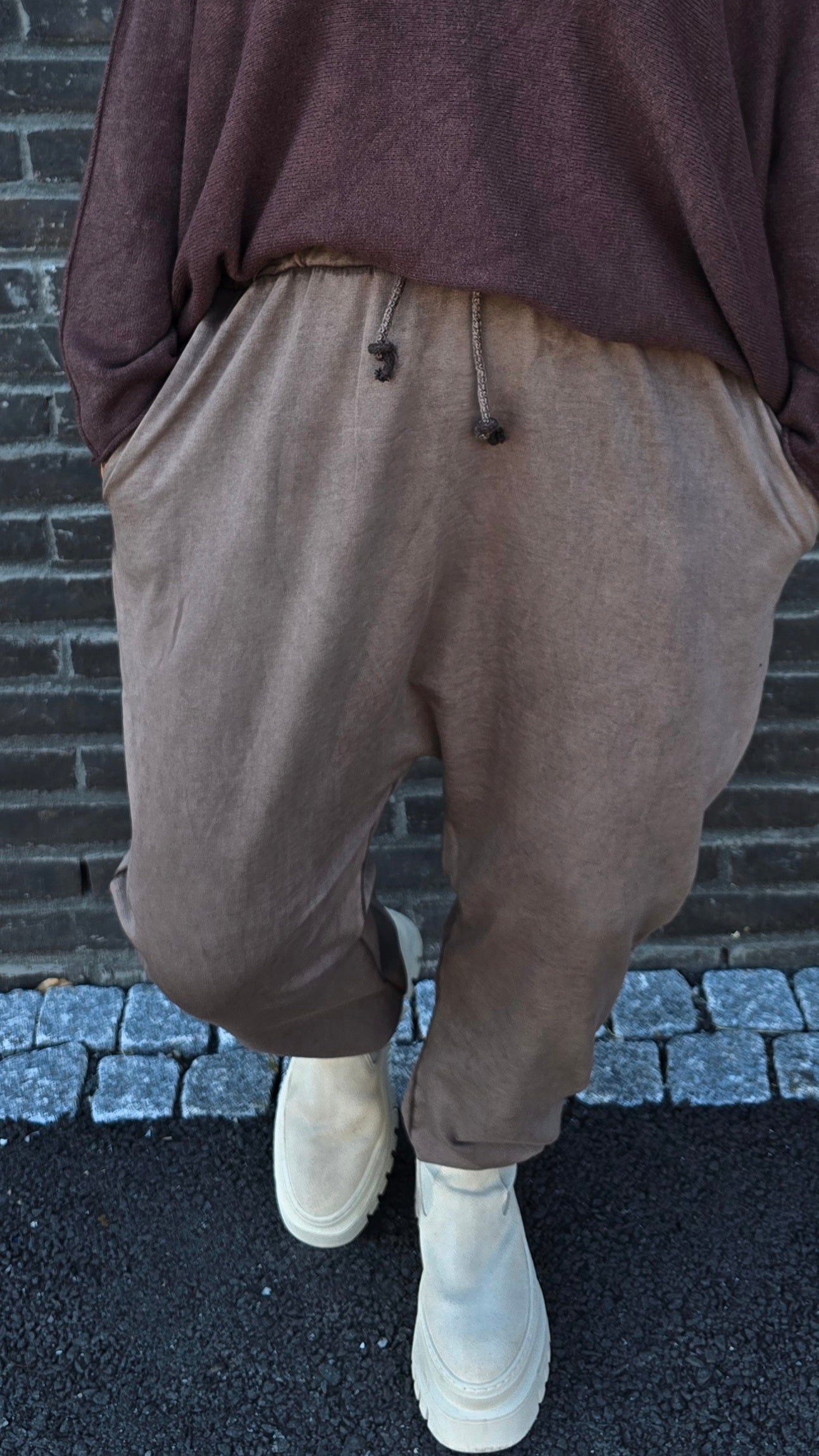Talund bukse brun