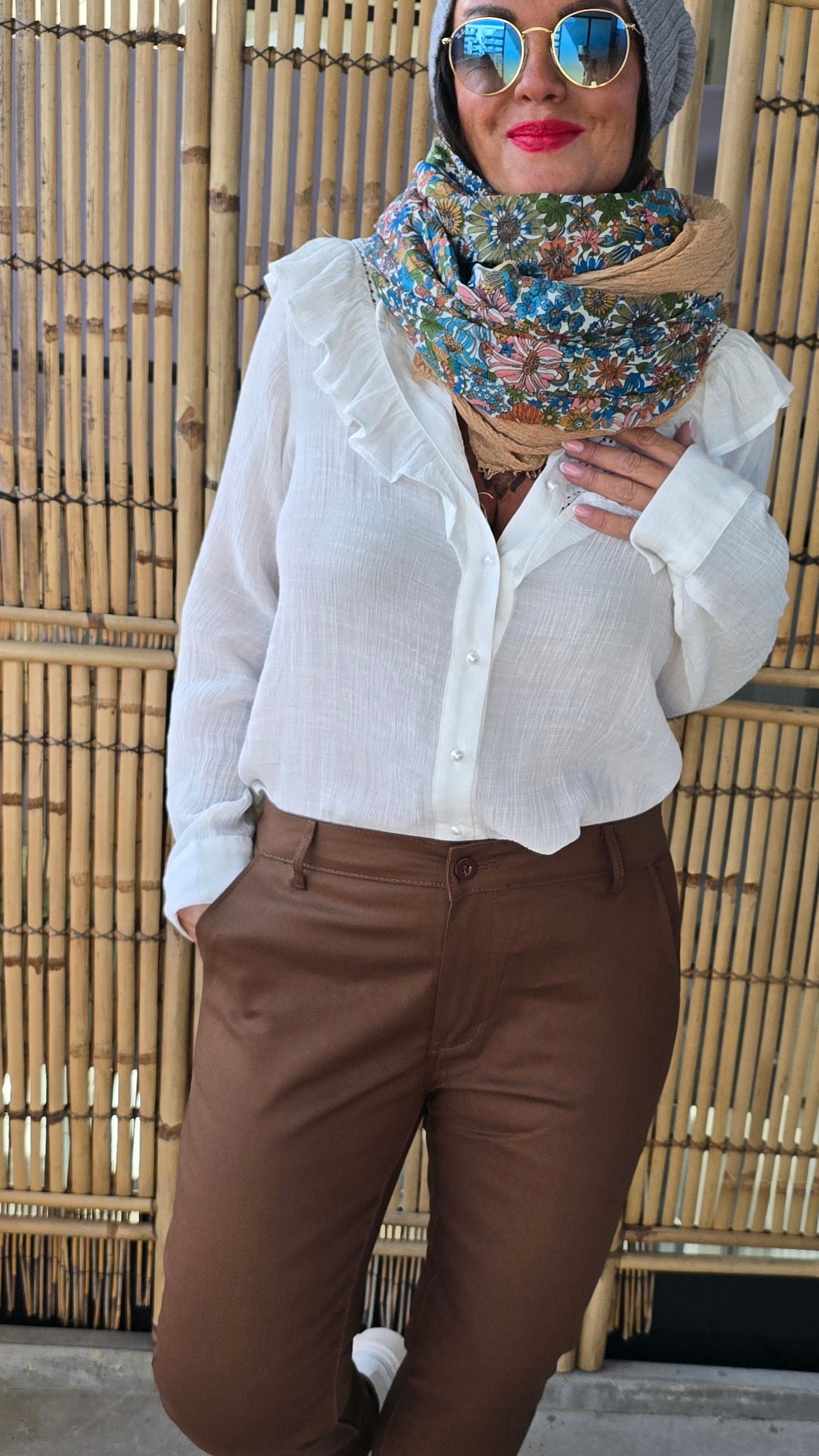 Betty bukse cognac