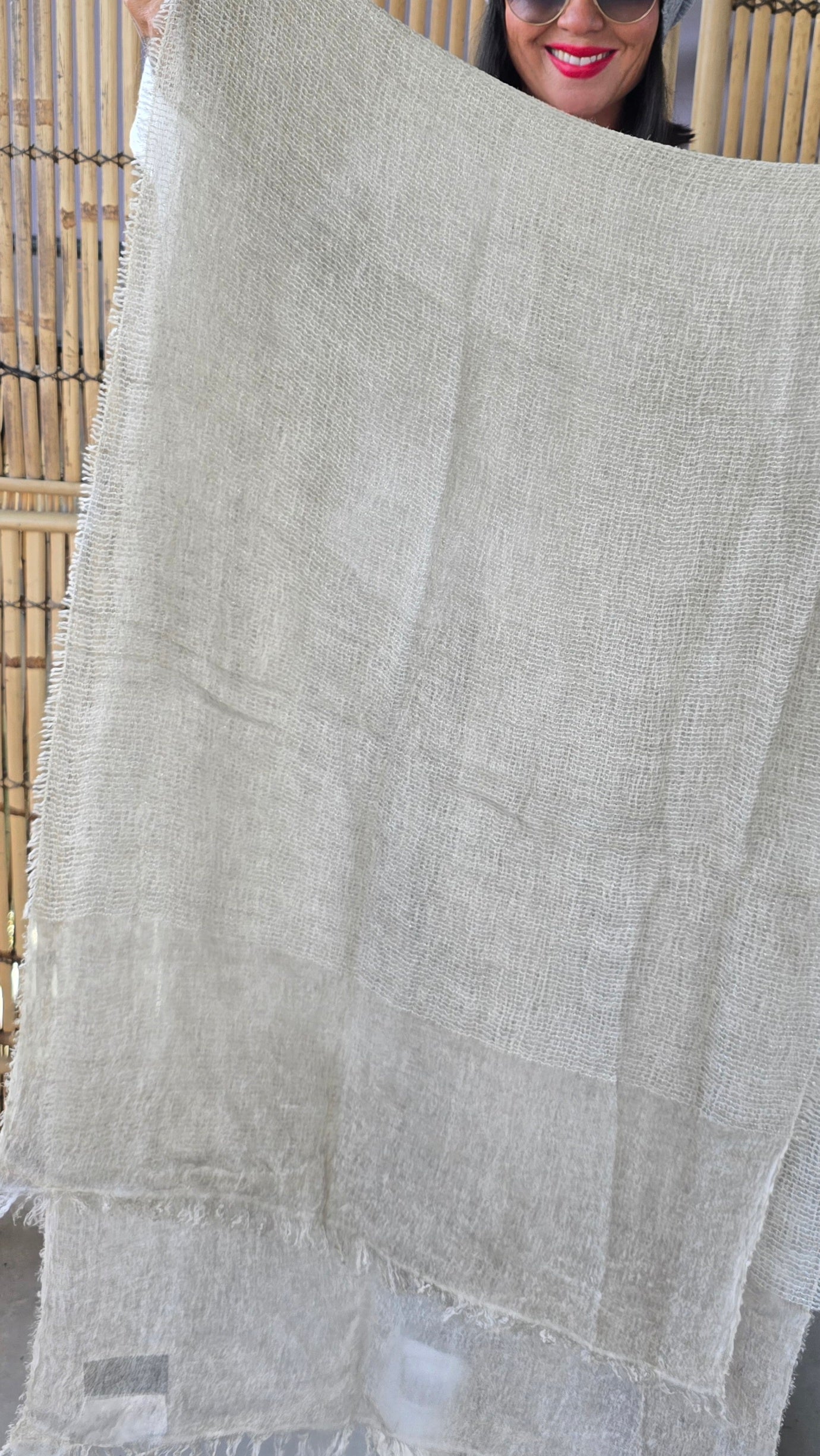 Gabrielle Scarf Taupe