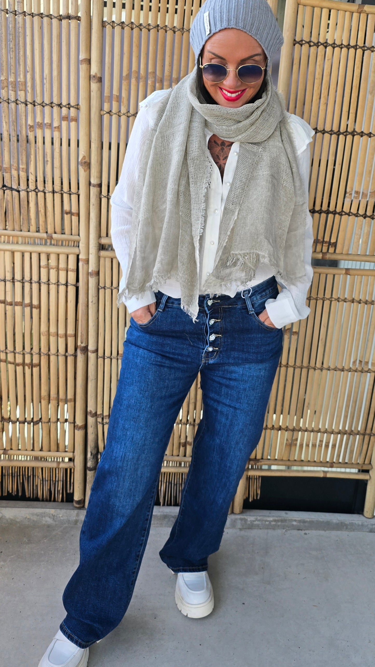 Gabrielle Scarf Taupe