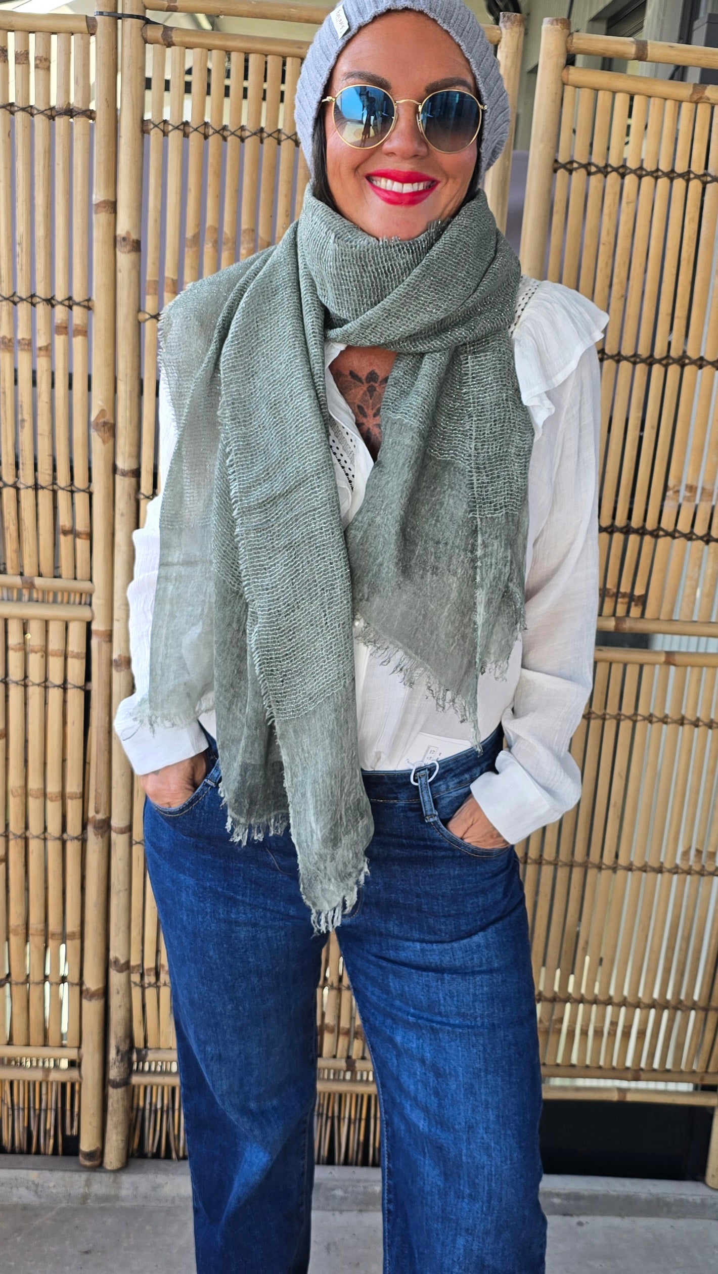 Gabrielle Scarf Kaki