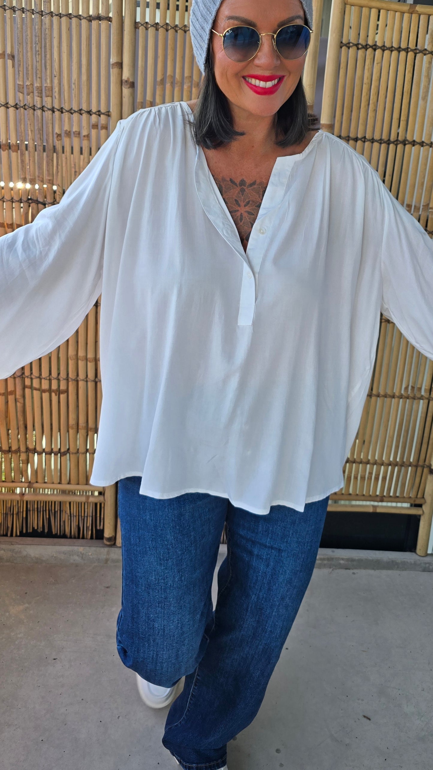 Catarine bluse hvit