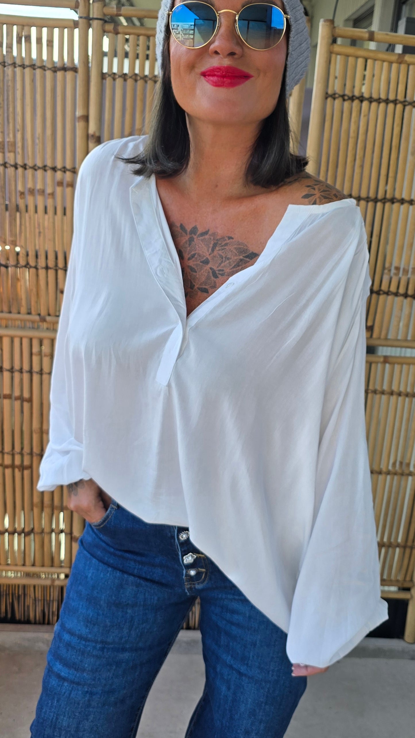 Catarine bluse hvit