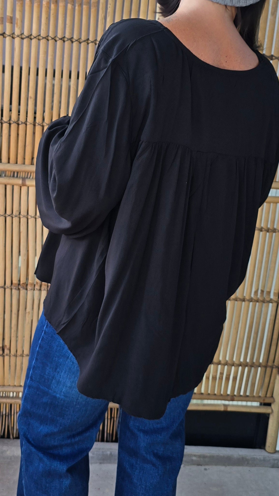 Catarine bluse svart