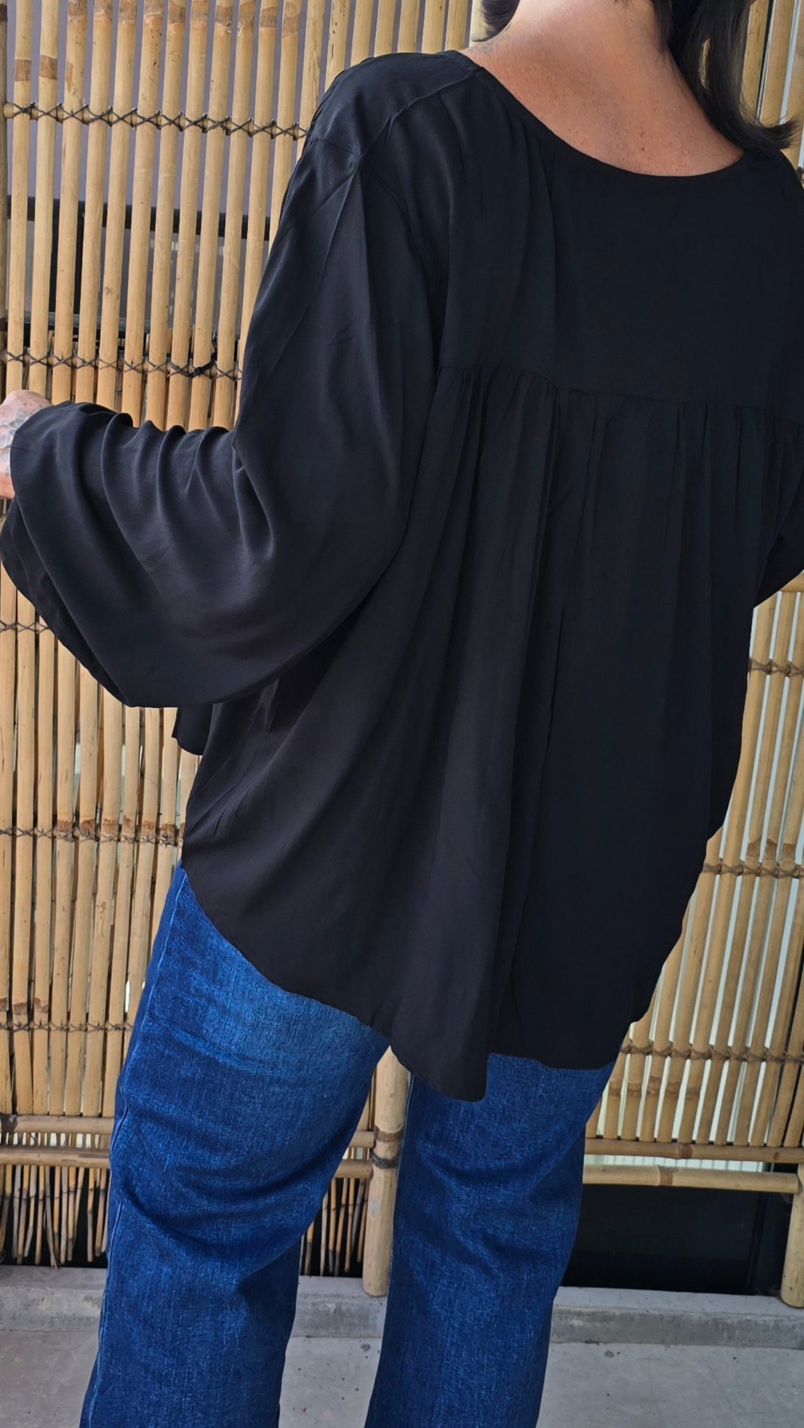 Catarine bluse svart