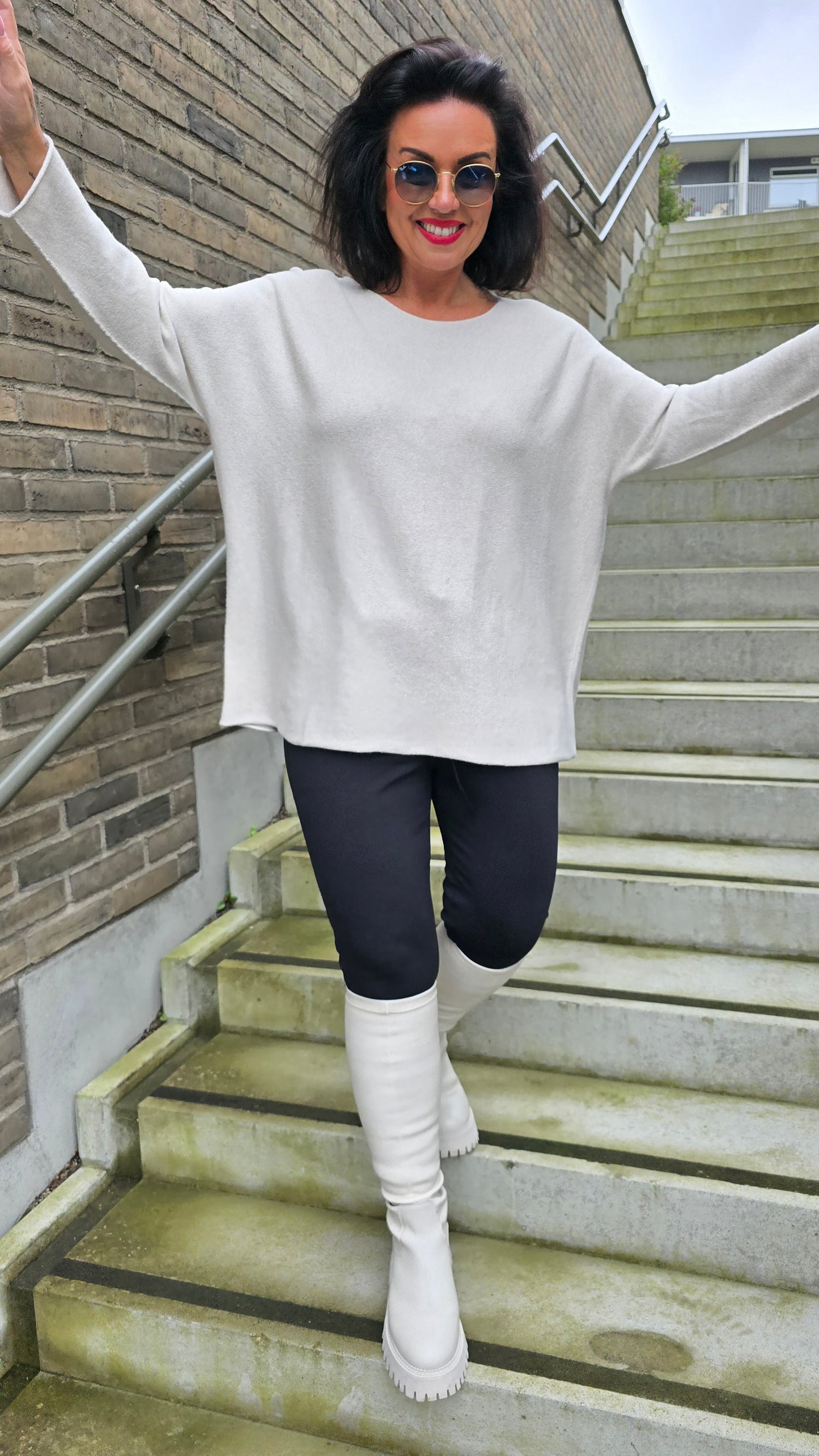 Sunniva genser beige