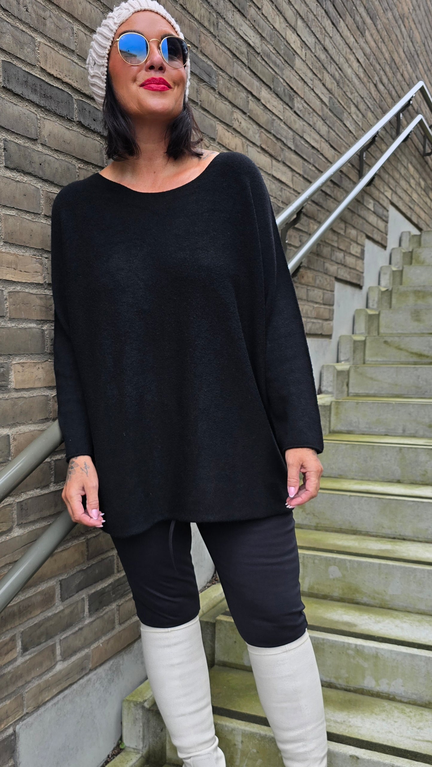 Sunniva genser svart