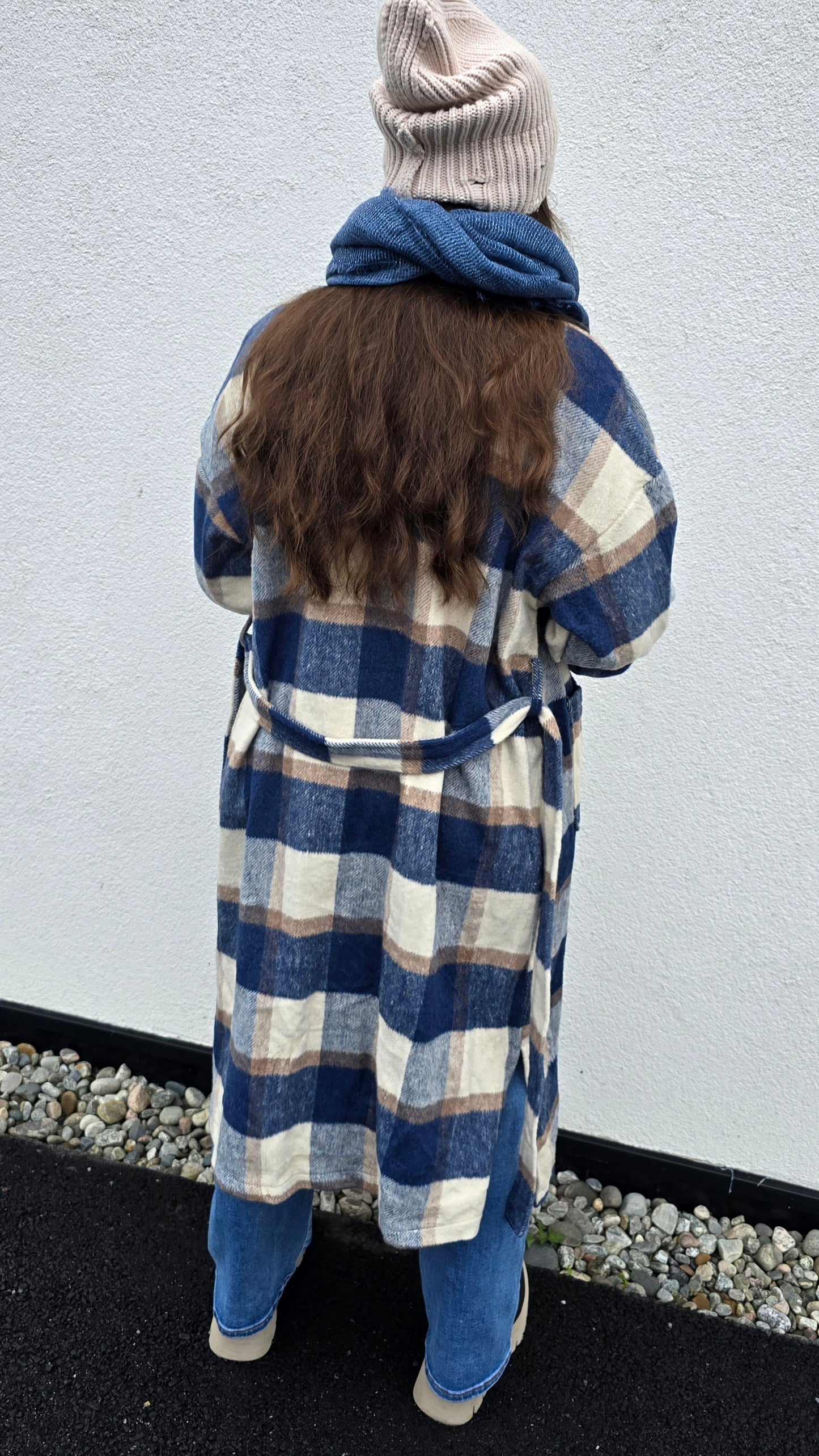 Astrid lang rutete kåpe