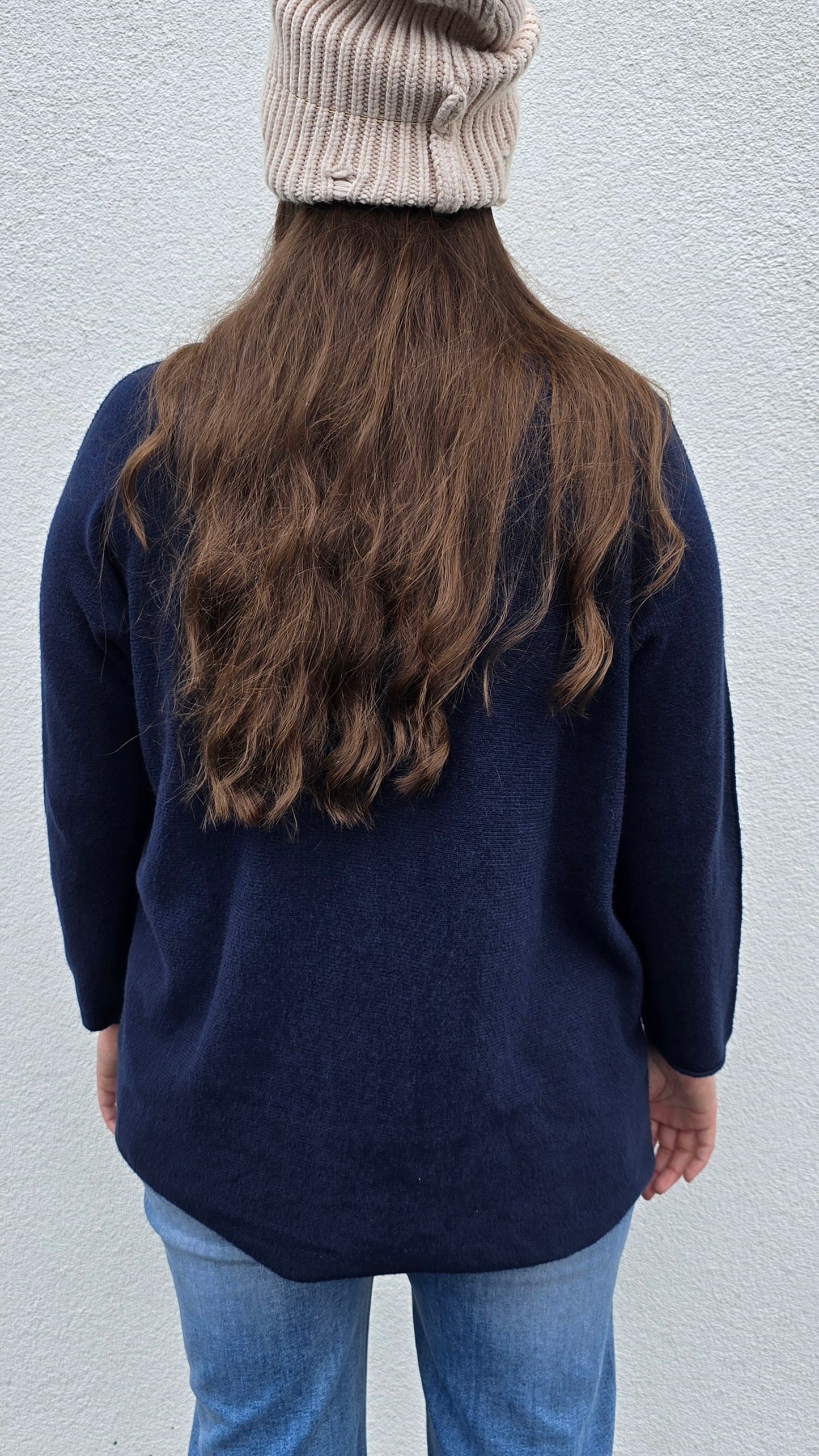 Sunniva genser navy