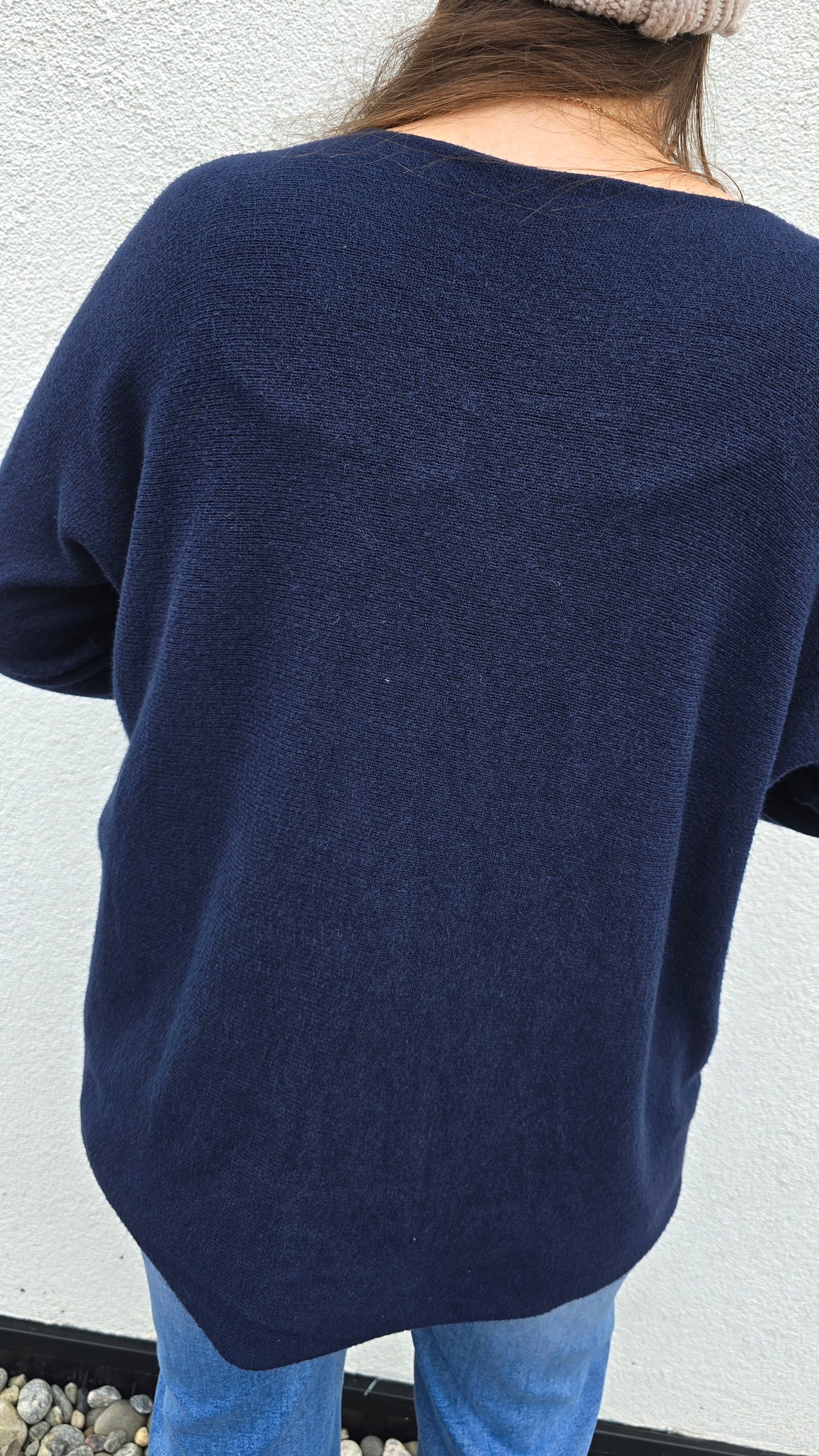 Sunniva genser navy