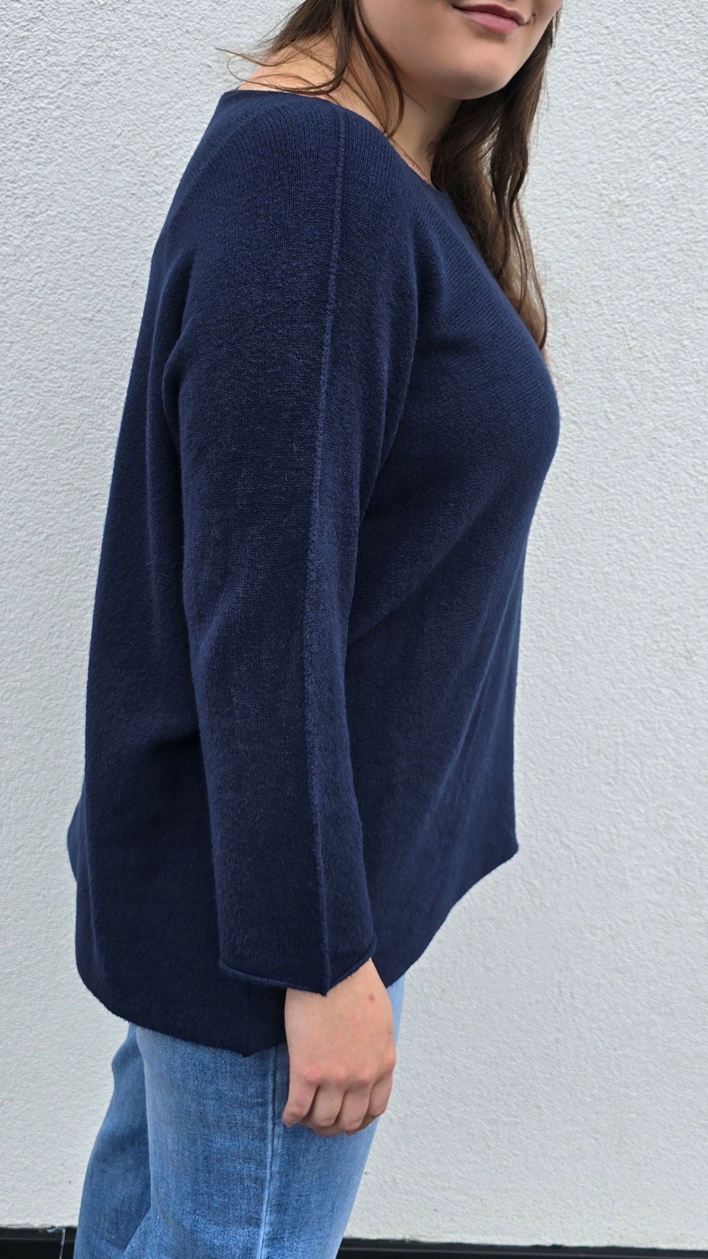 Sunniva genser navy