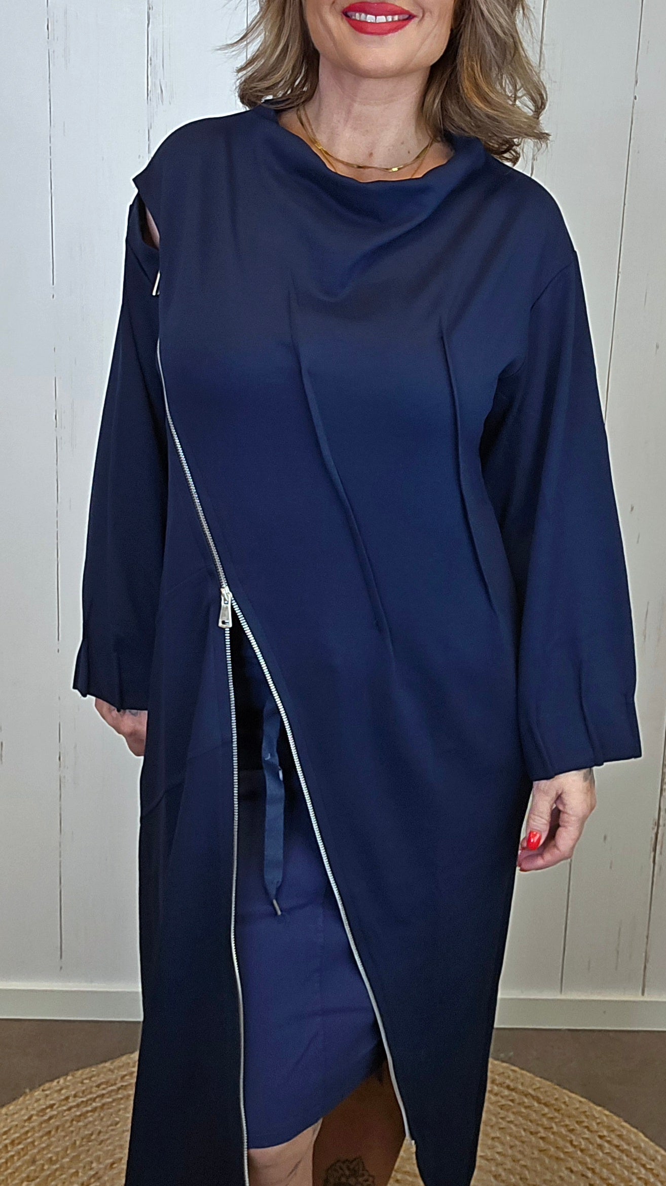 Alina kjole navy