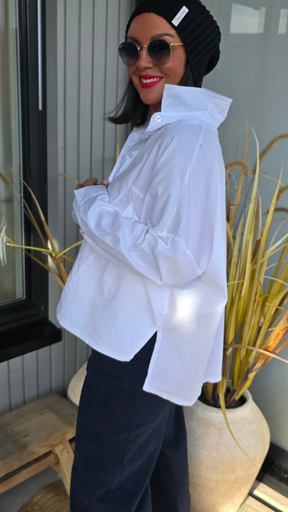 Nadina skjorte hvit