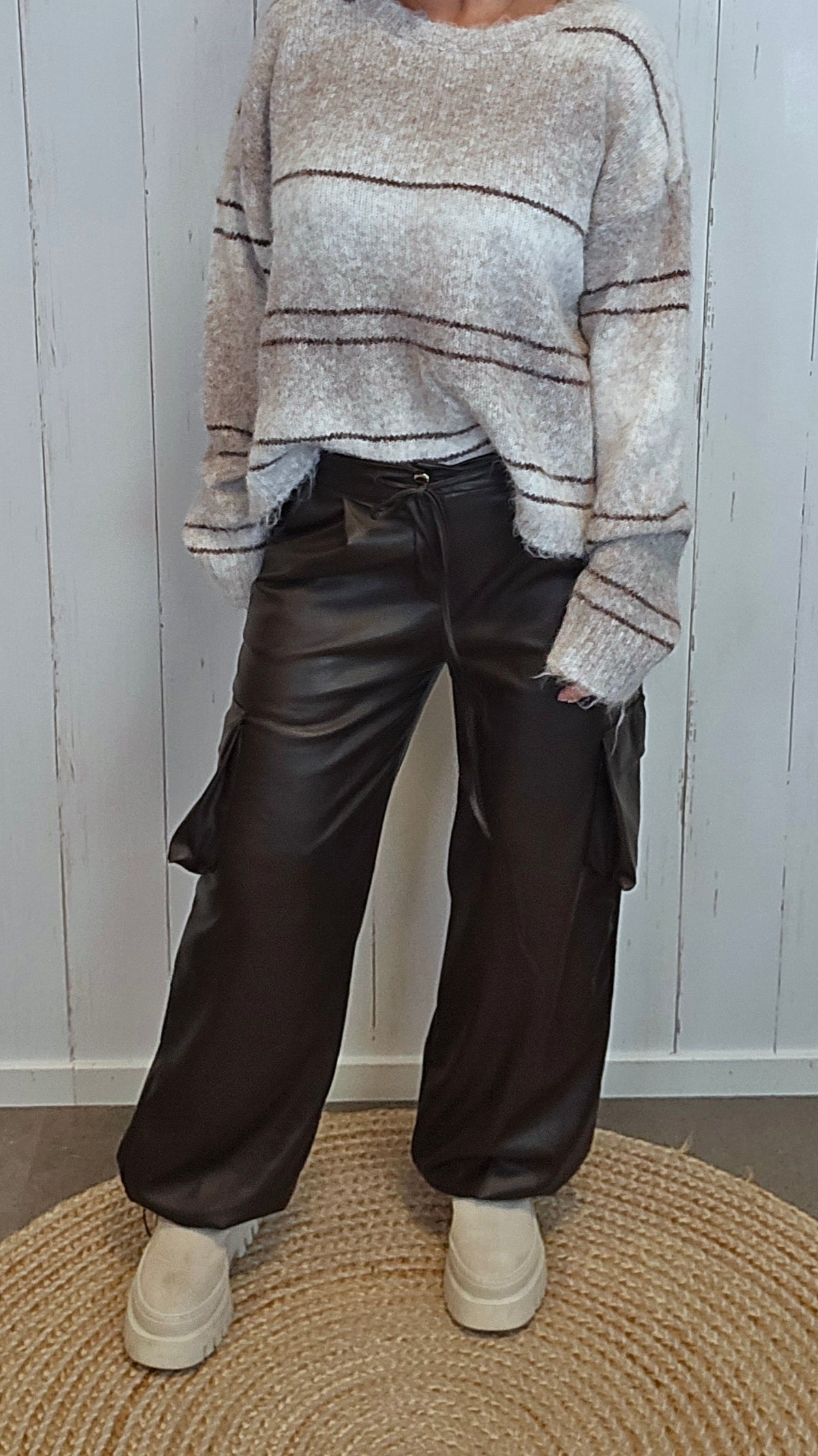 Tracy bukse brun