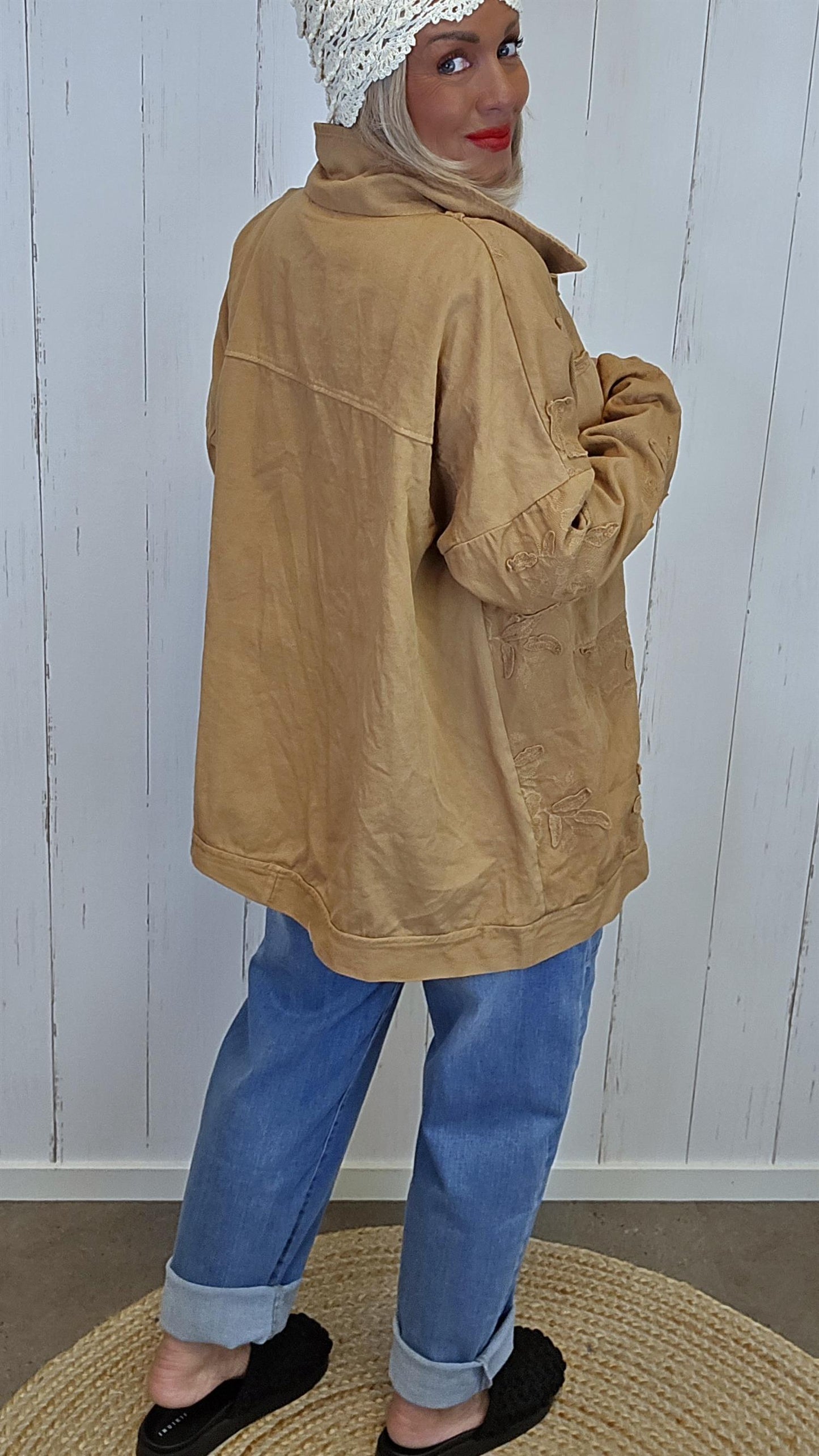 Nora jakke camel
