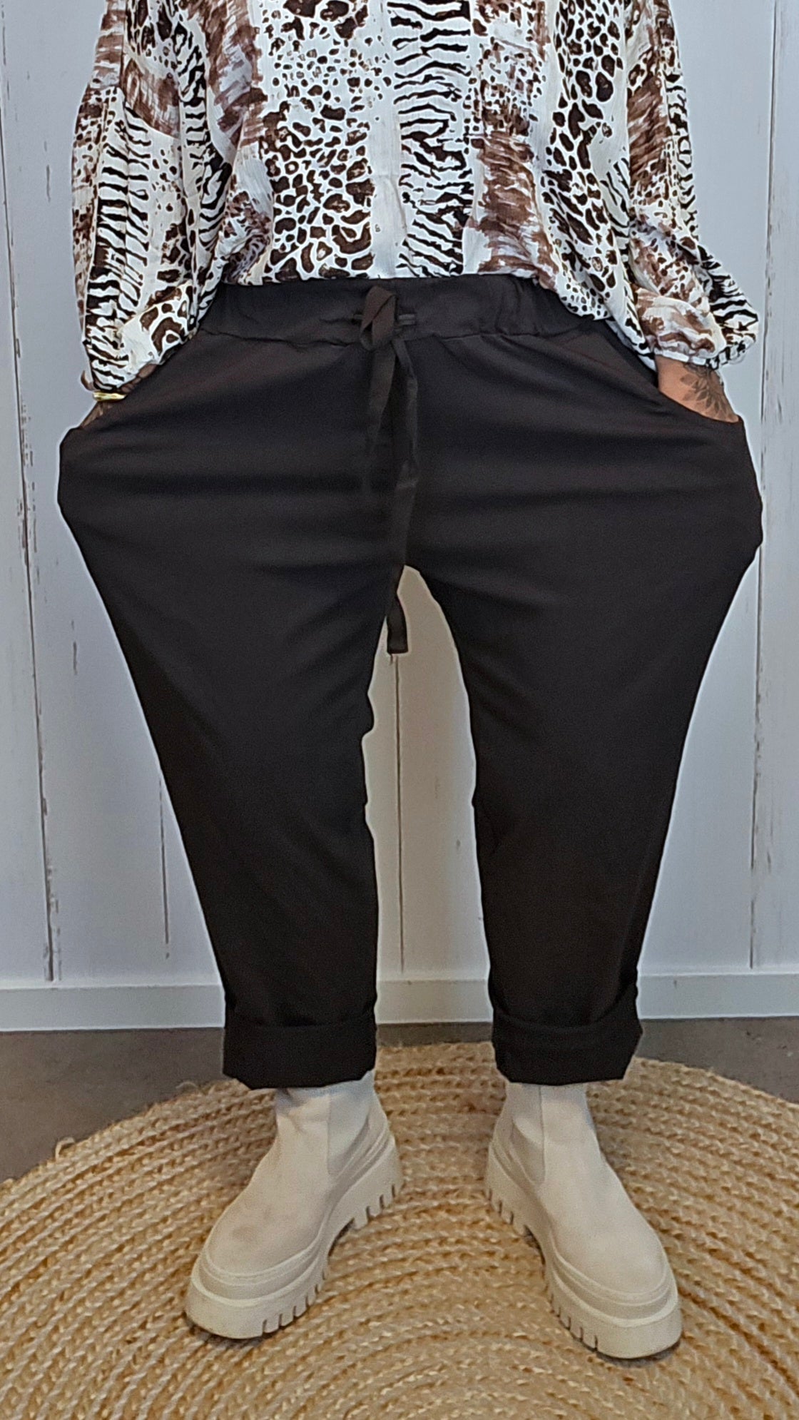 Lexie pant brun