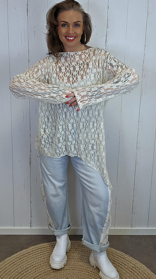 Olivia blondetopp beige