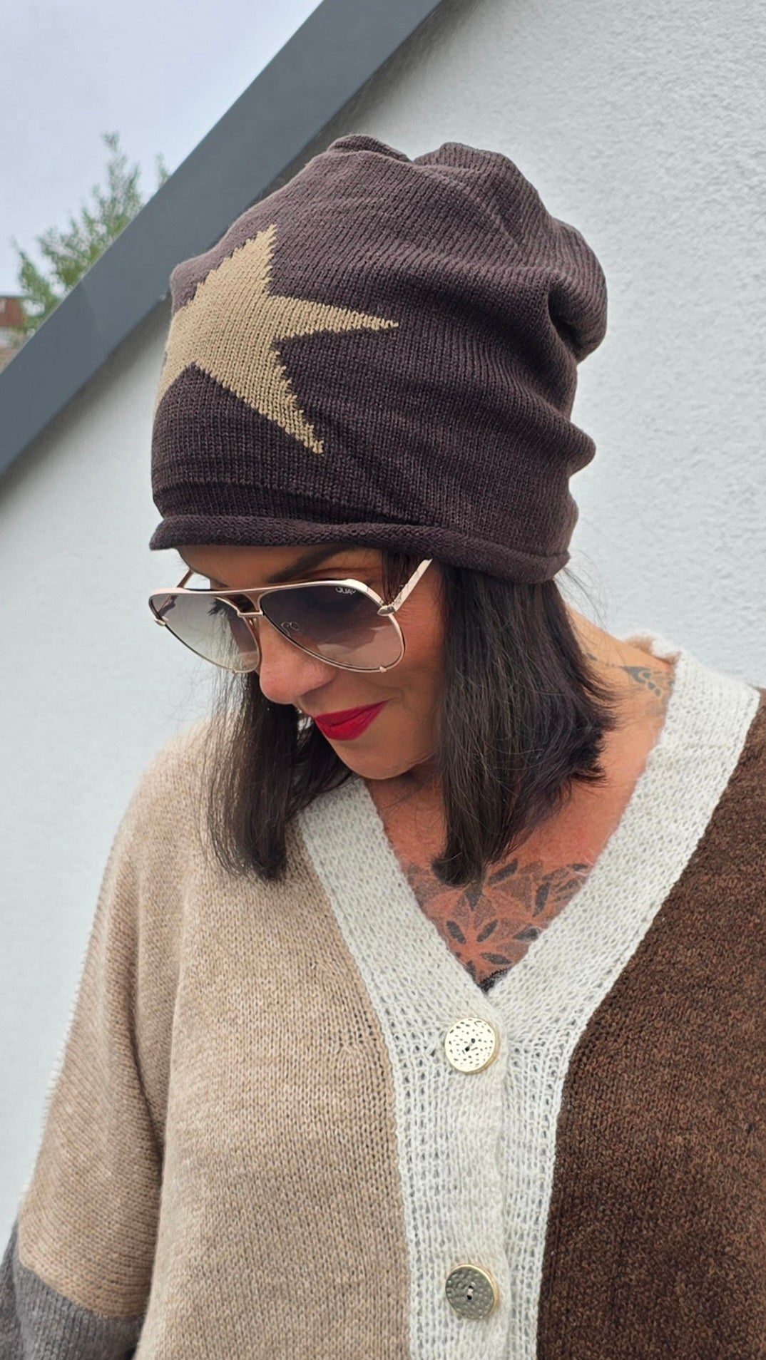 Lone Beanie brun