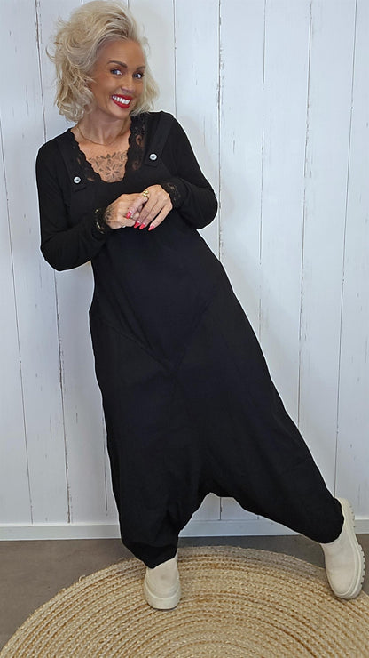 Mina jumpsuit svart