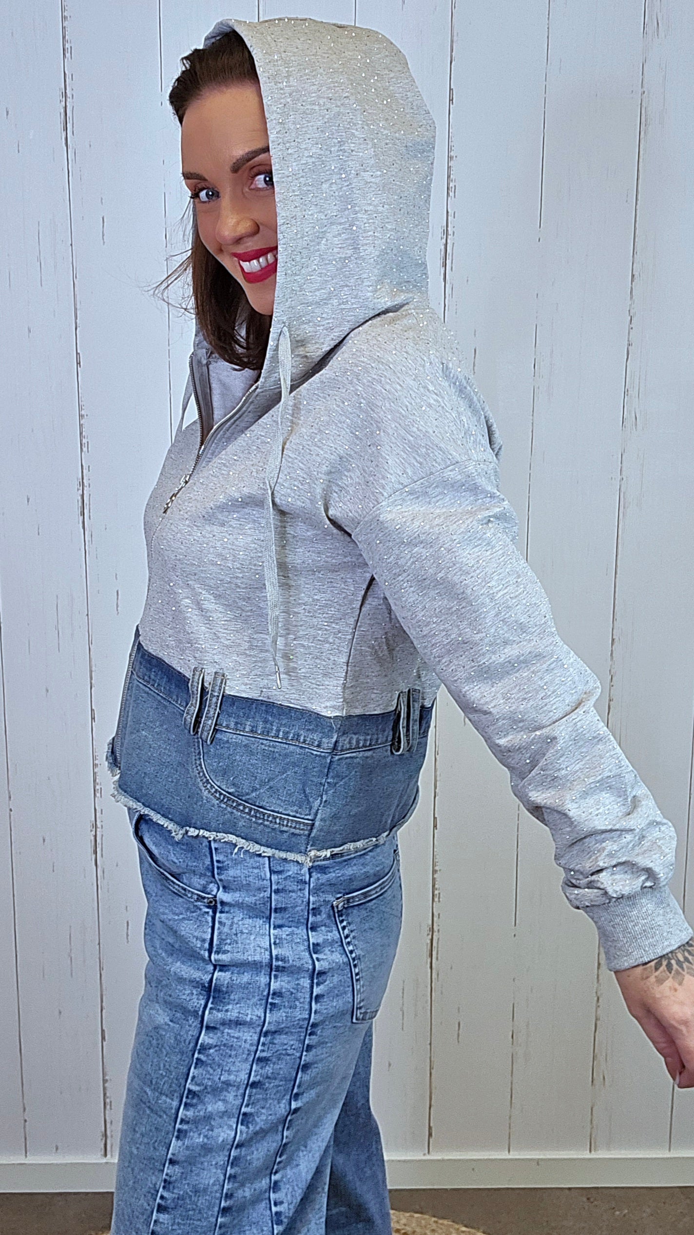 Runa Denim Hettejakke