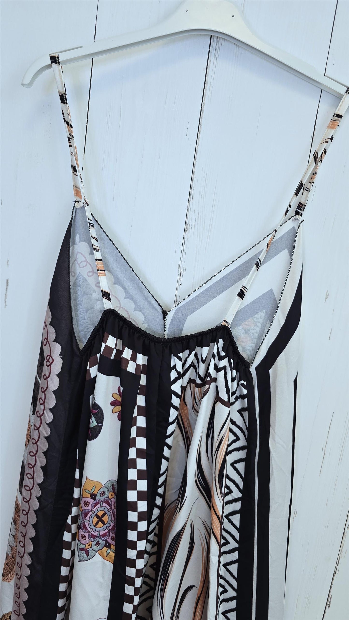Kimberly kjole med print