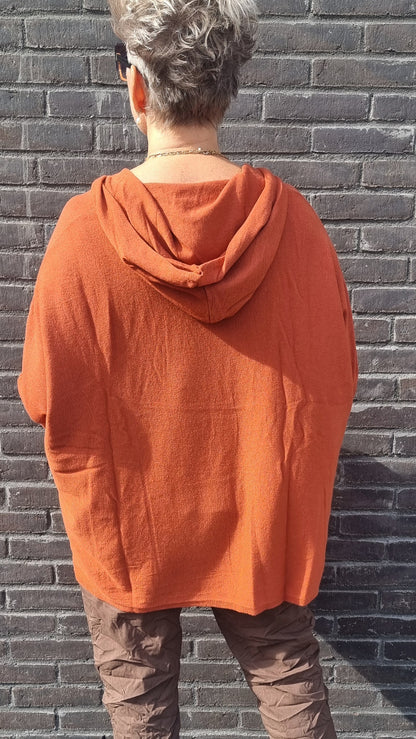 Alma hettegenser rust