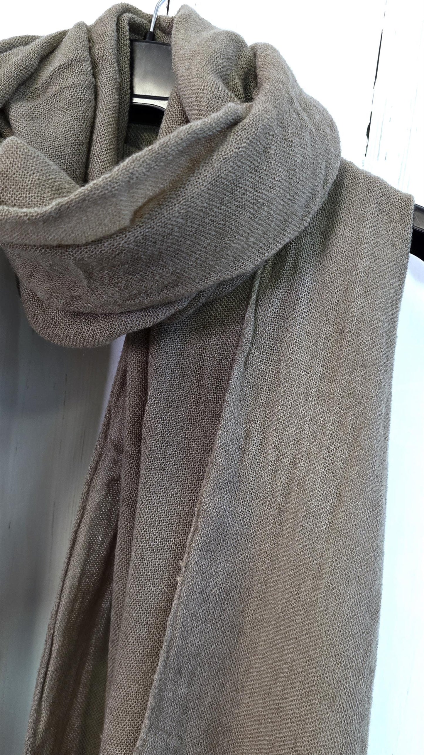 Lina skjerf taupe