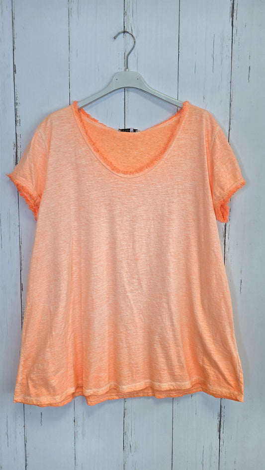 Bella basic T-skjorte orange
