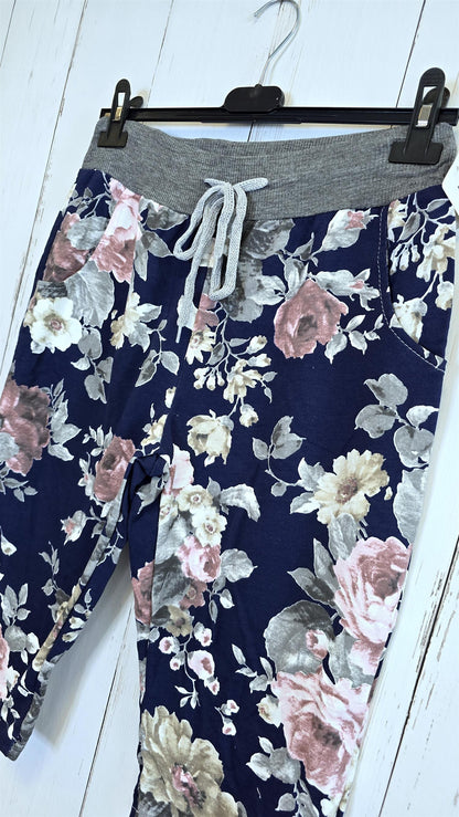 Leah blomstrete komfortshorts