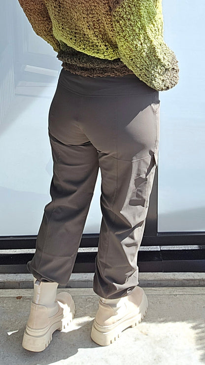 Jannes pants technical jersey army