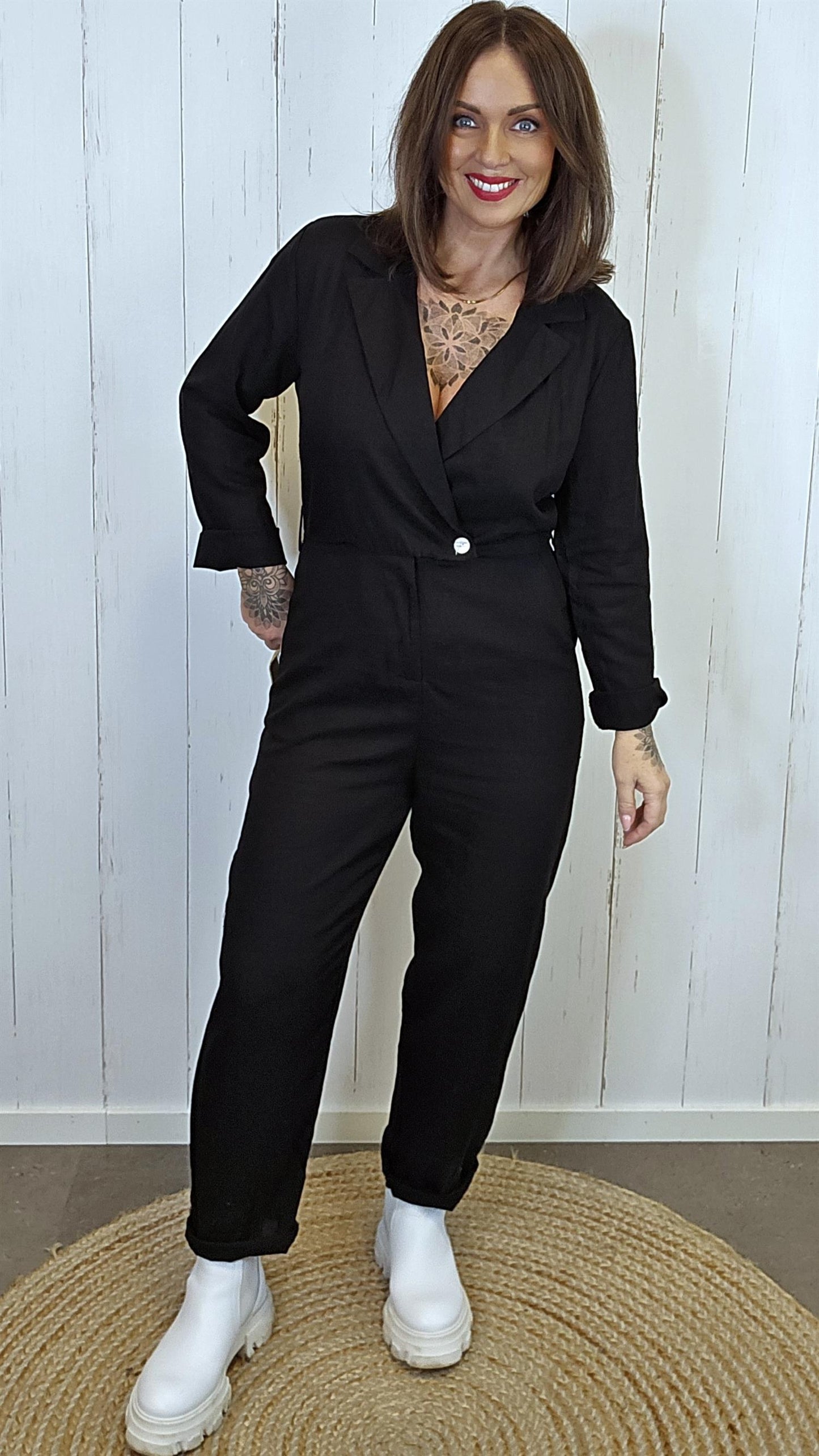Stina jumpsuit svart
