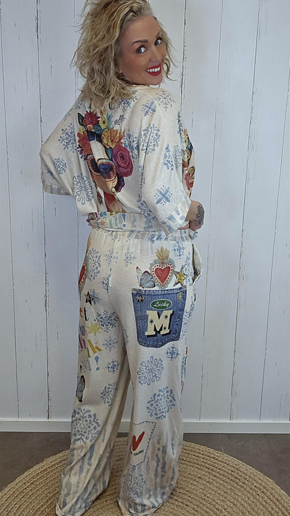Frida Sett med topp og bukse