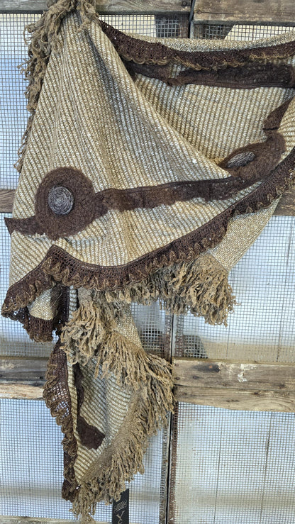 Esperanza skjerf taupe